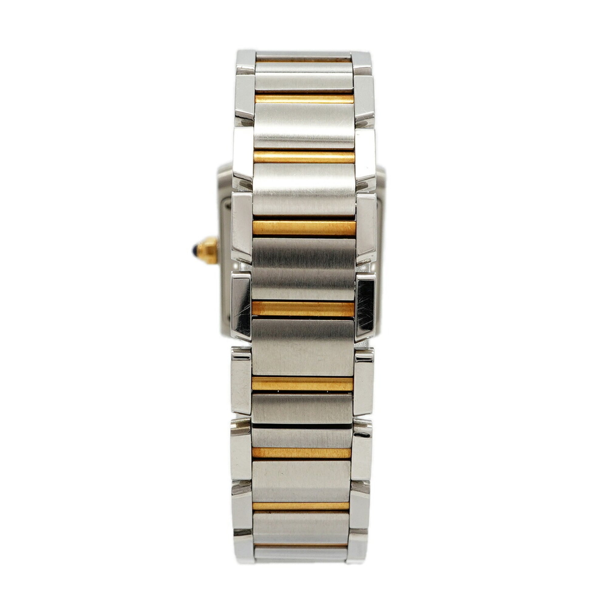 Cartier Tank FranÃ§aise SM Two-Tone W51007Q4 Ivory Dial Wo