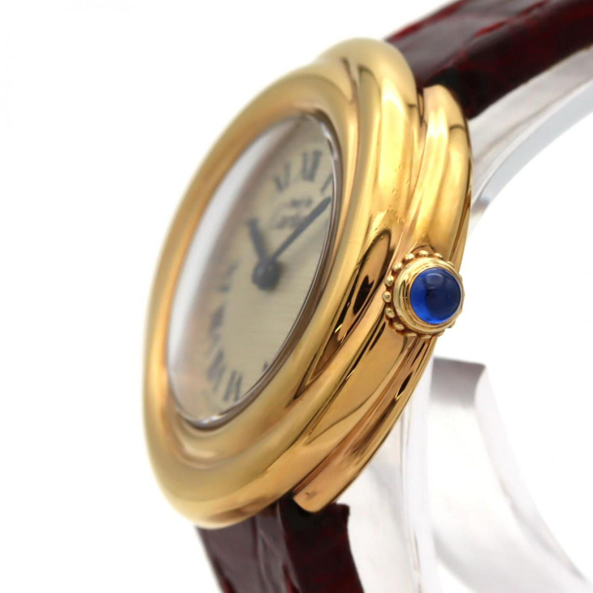 Cartier Must Trinity W1016430, gelbes Zifferblatt, 26 mm Uhr