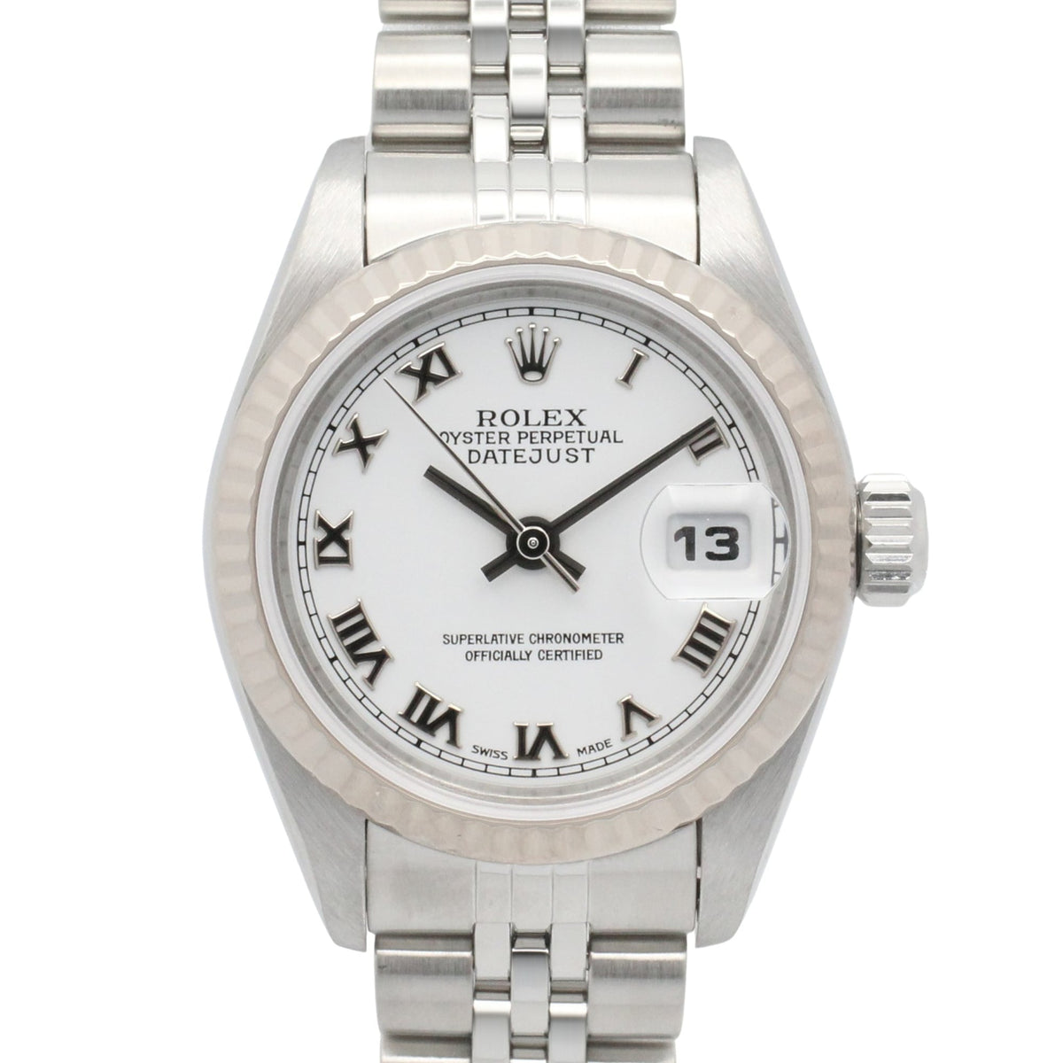 Rolex Datejust 79174 White Dial 26mm Watch