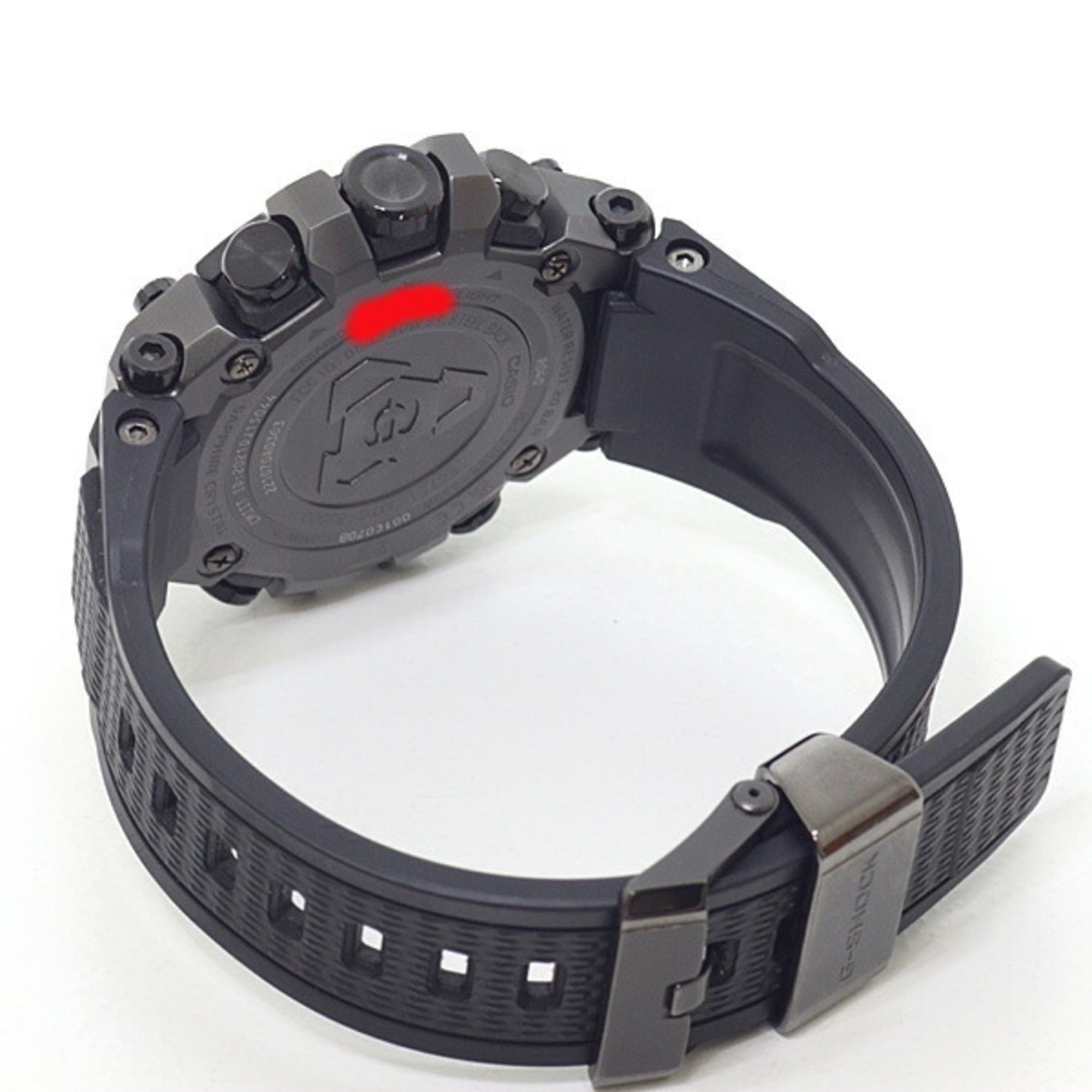 CASIO G-Shock herenhorloge MTG-B3000B-1AJF, Tough Solar, waterdicht tot 20 ATM, zwarte wijzerplaat