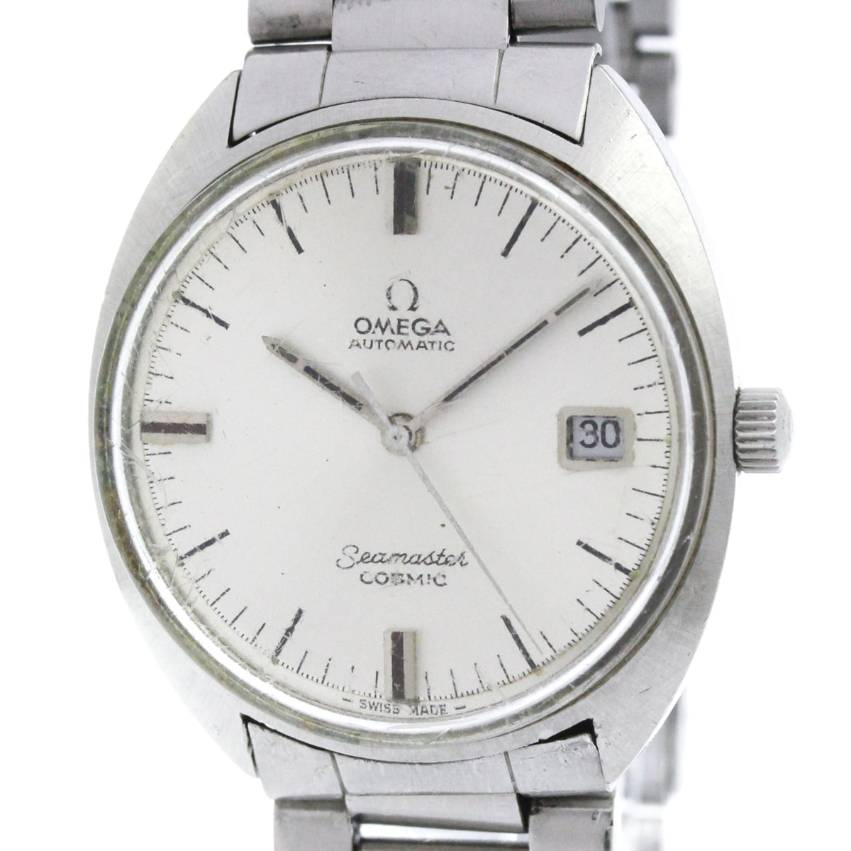 Omega Seamaster 166026 Silver Dial 35mm Watch