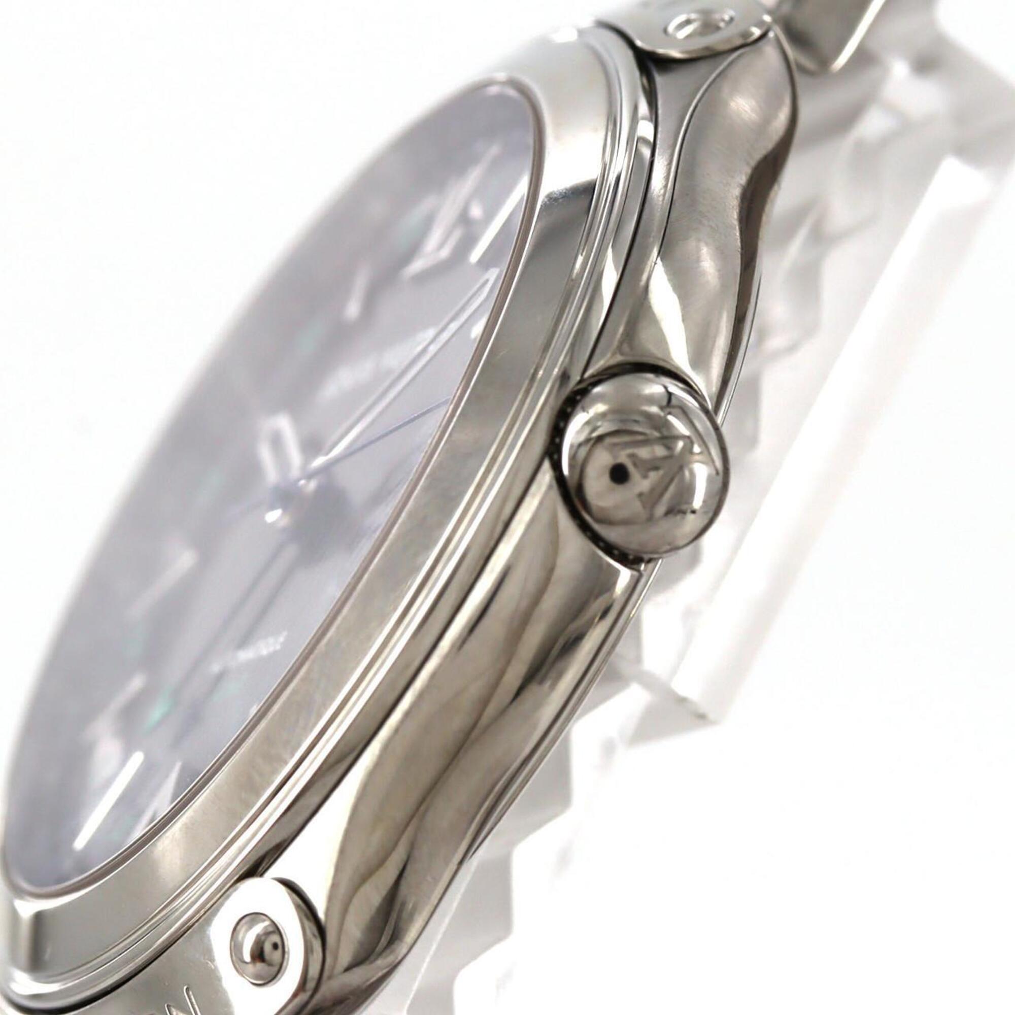 Montre Automatique Louis Vuitton LV Fifty-Five Gmt Q6D30 en acier inoxydable
