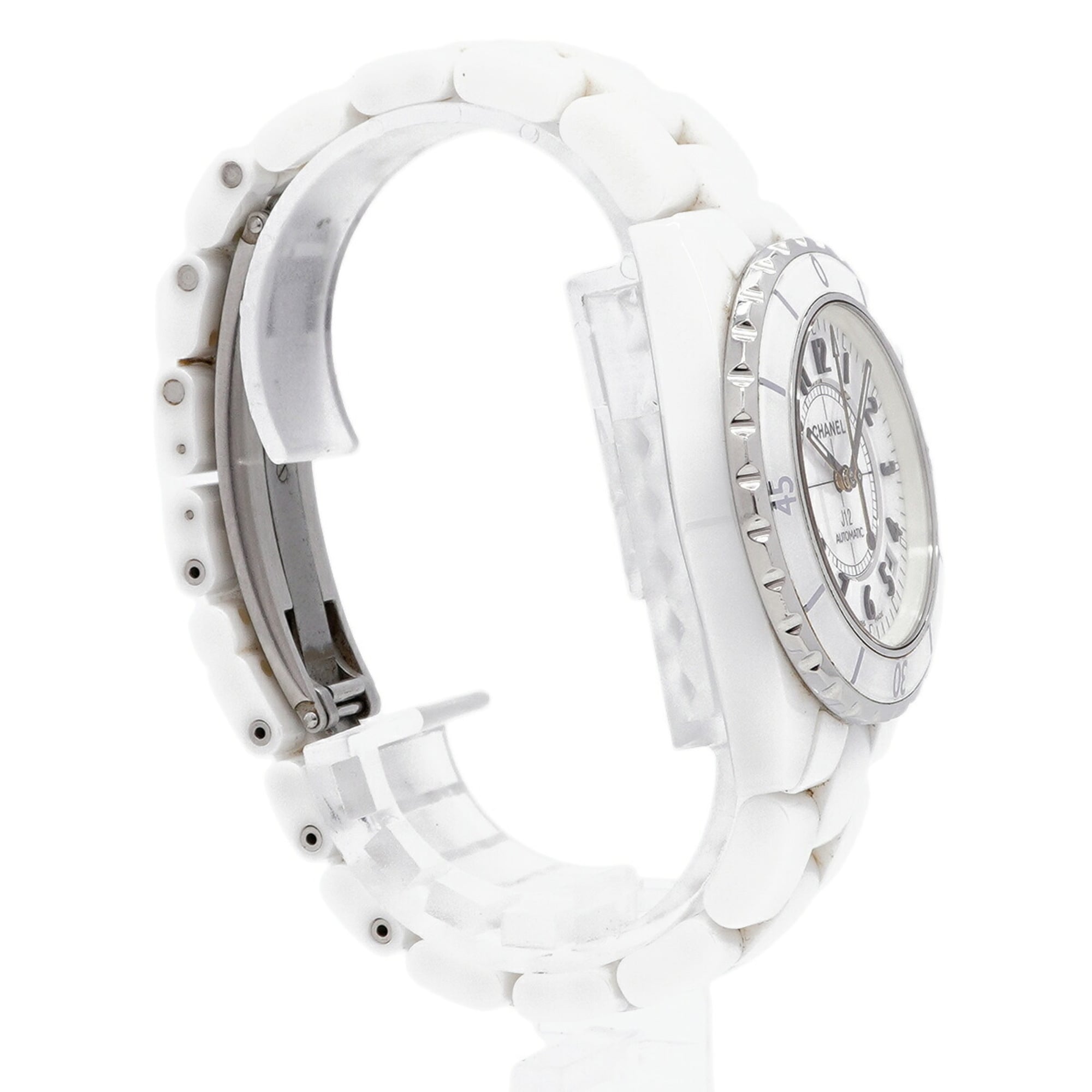 Chanel J12 H0970 White Dial 39mm Watch