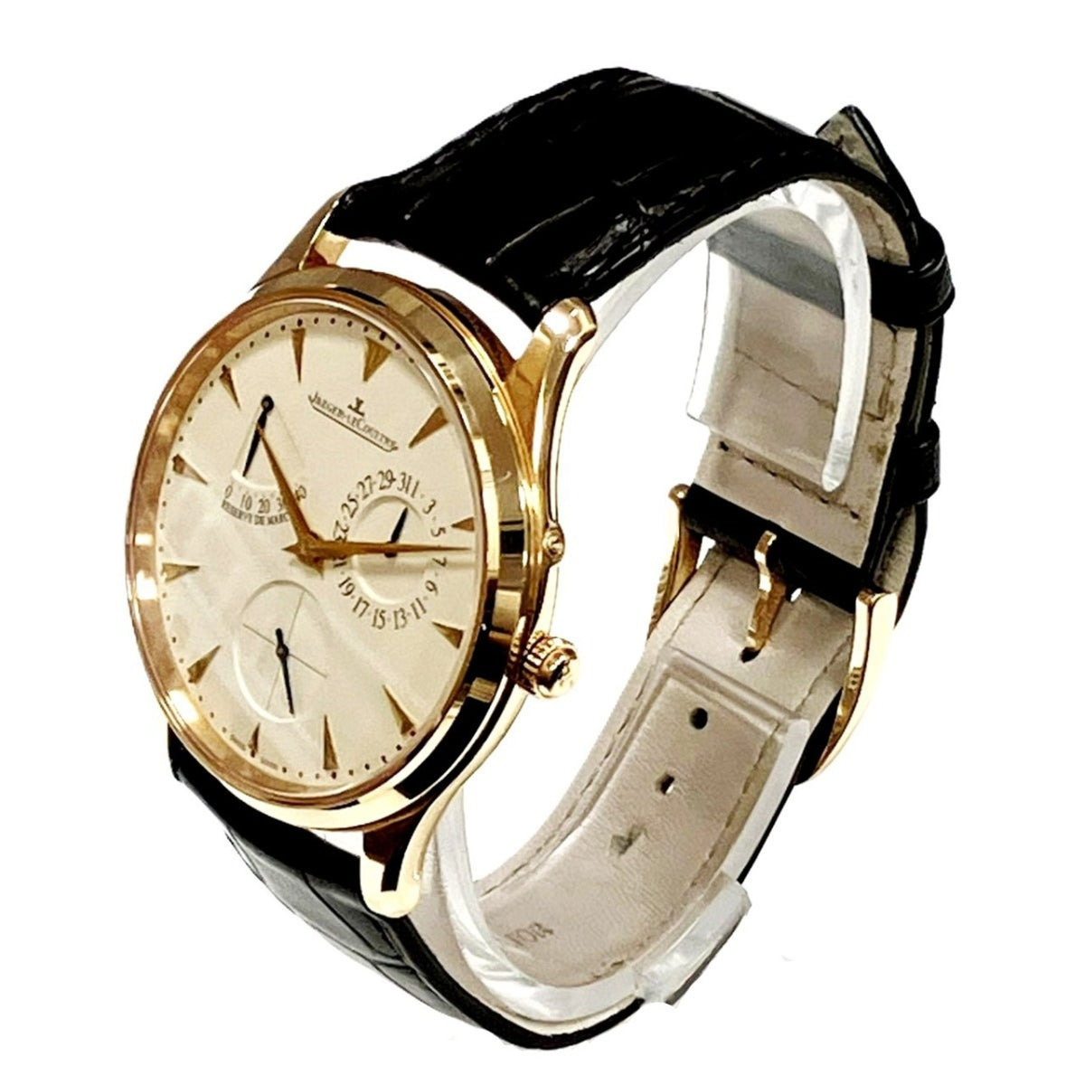Montre Jaeger-LeCoultre Master Ultra Thin Réserve de marche Q1372520 Beige Cadran 38 mm