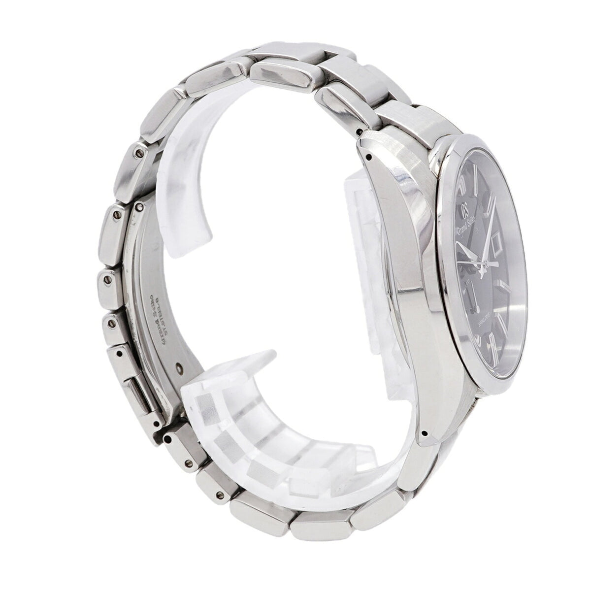 Grand Seiko Grand SBGA467/9R65-0DY0 Horloge met zwarte wijzerplaat 40mm