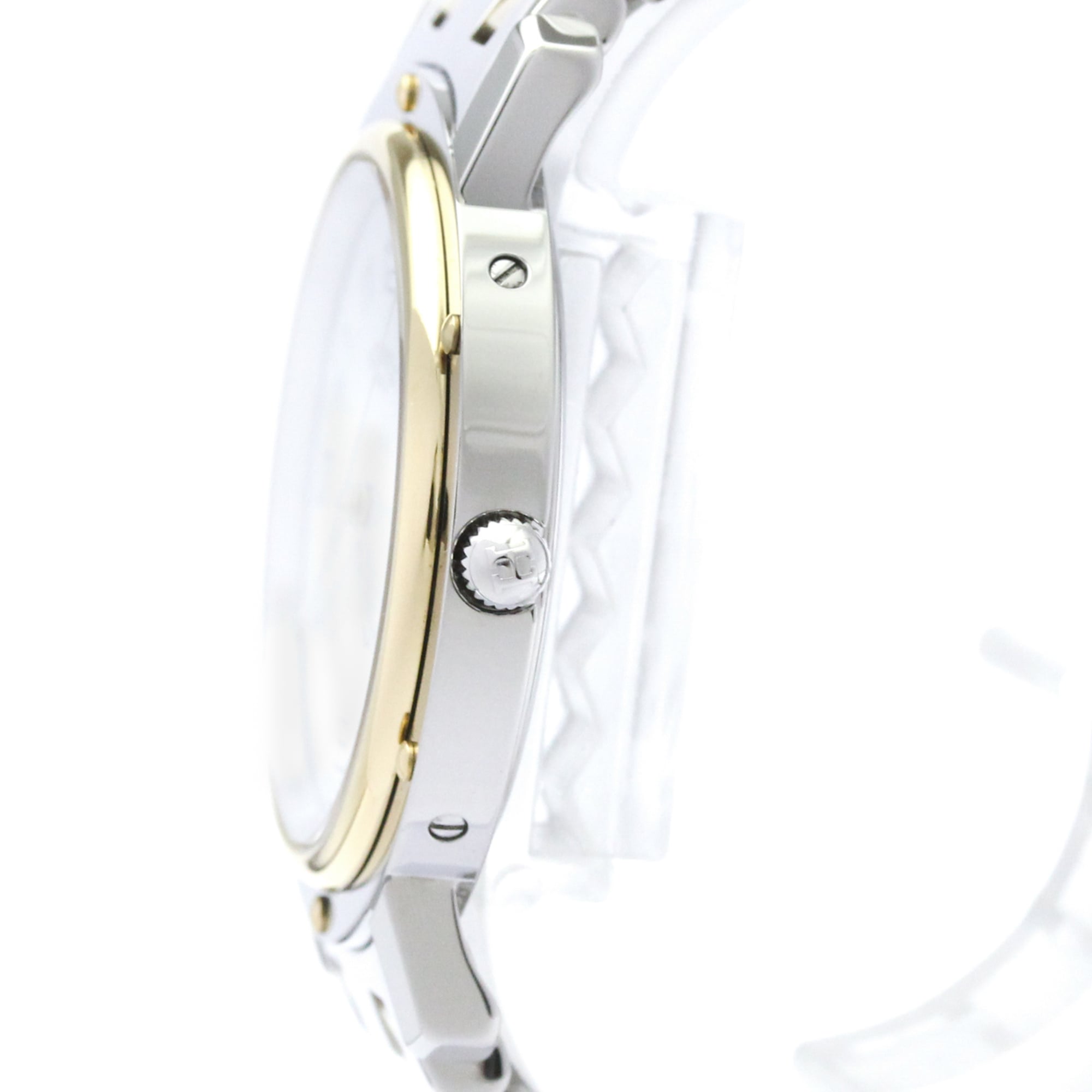 HERMES Clipper verguld stalen quartz herenhorloge CL6.720