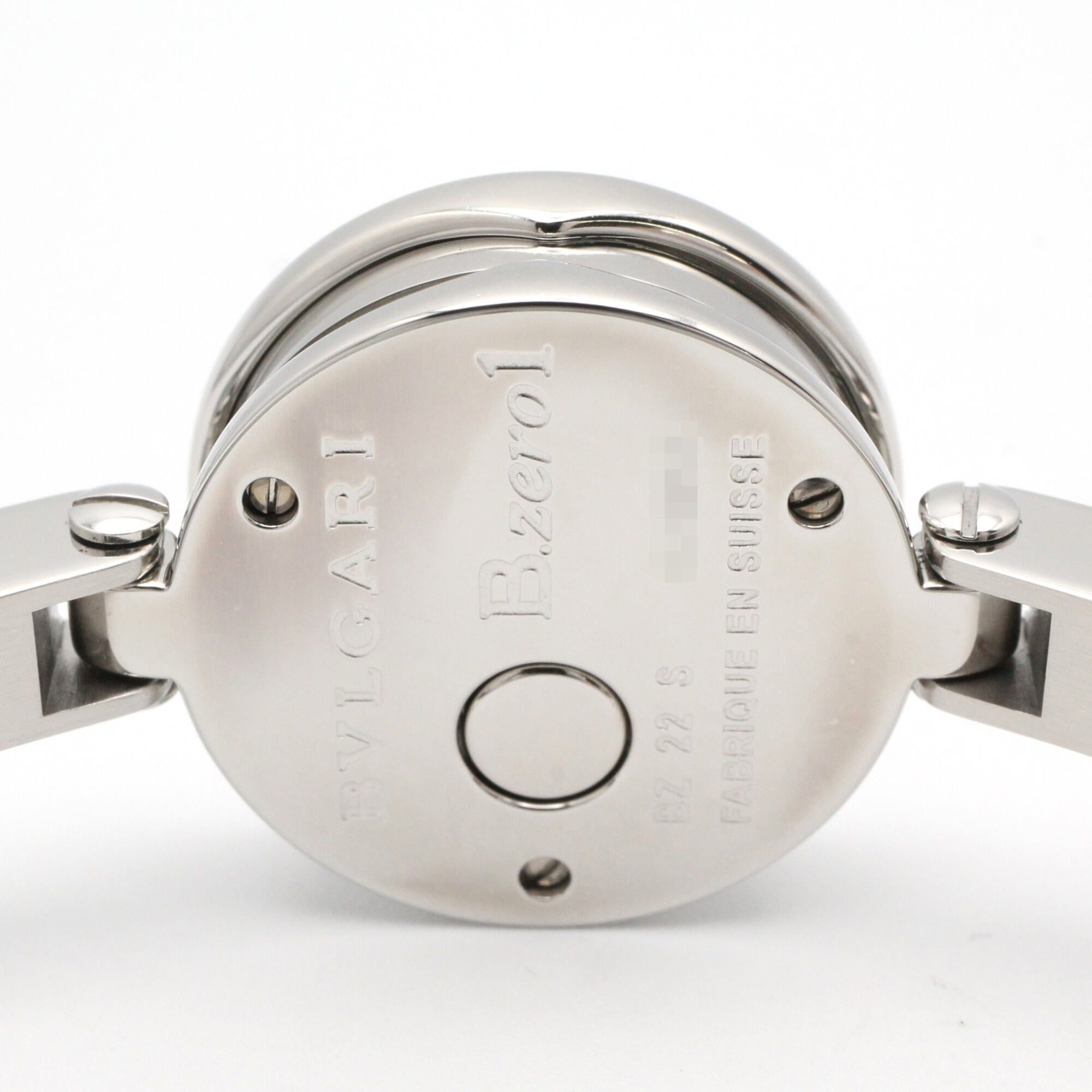 Bulgari BVLGARI B-zero1 Stainless Steel Wo Blue Tone Shell BZ22S