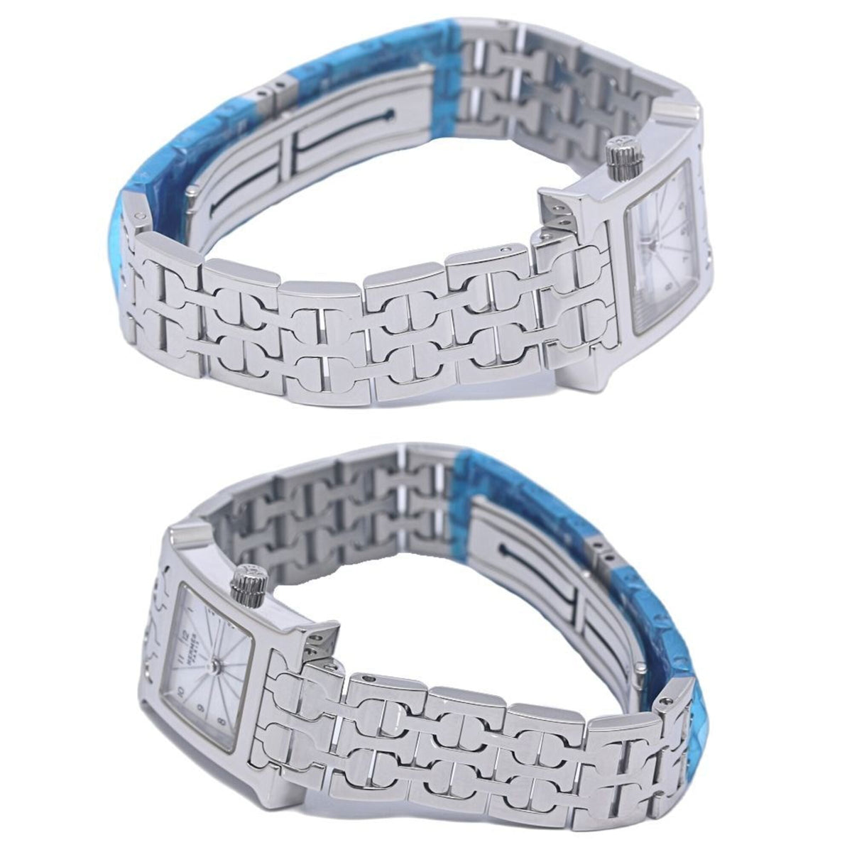 Montre Hermès H- HH1.110.212/4835 Blanc à cadran 17 mm