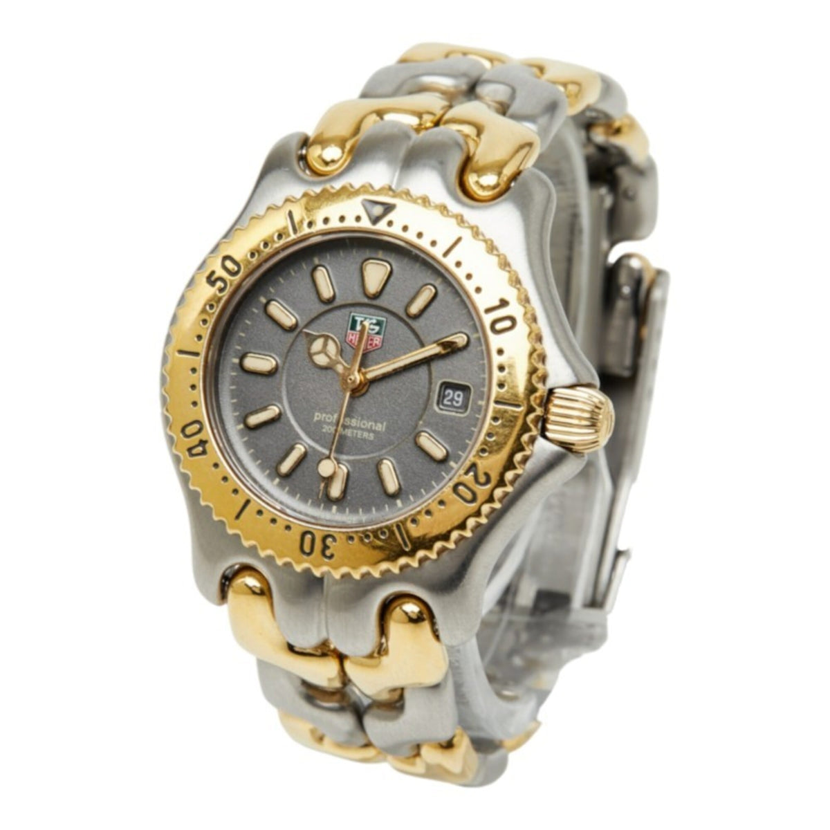 TAG Heuer Cell Professional WG1320-0, graues Zifferblatt, 28 mm Uhr