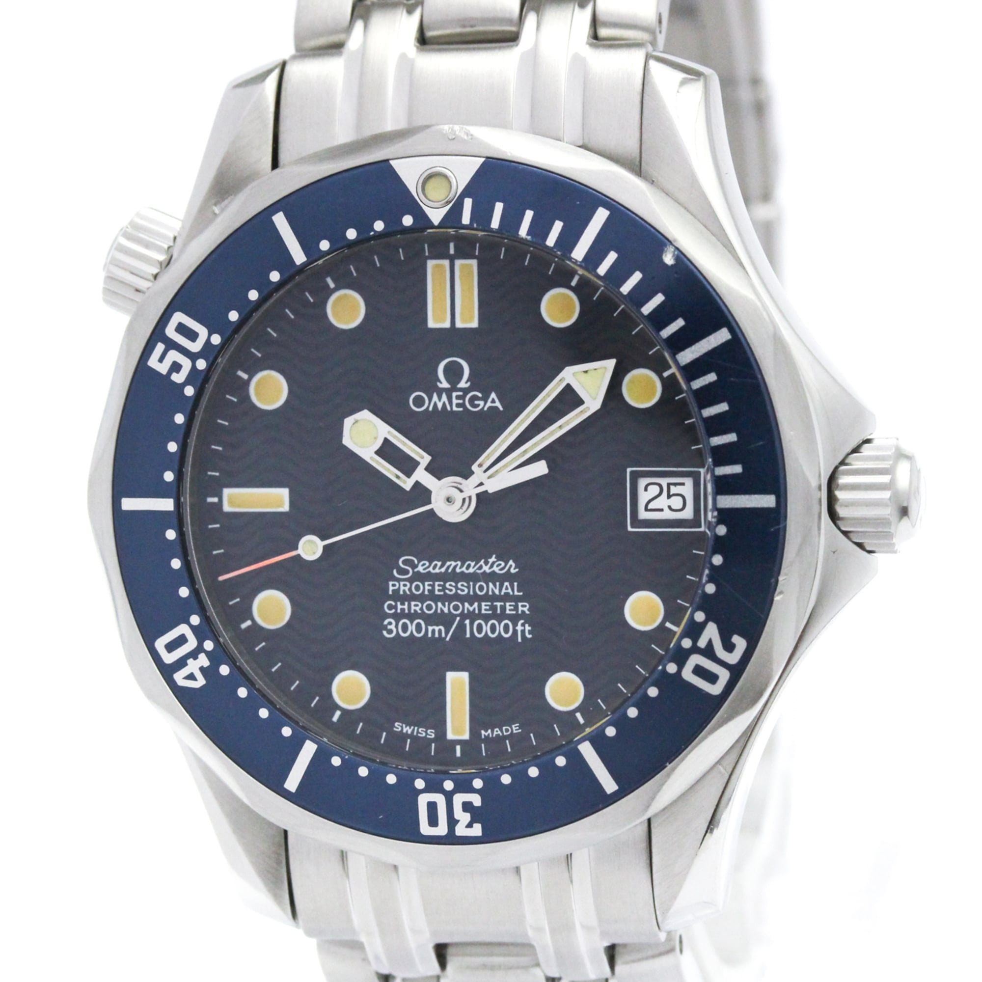 Omega Seamaster 2551.8 Blue Dial 36mm Watch