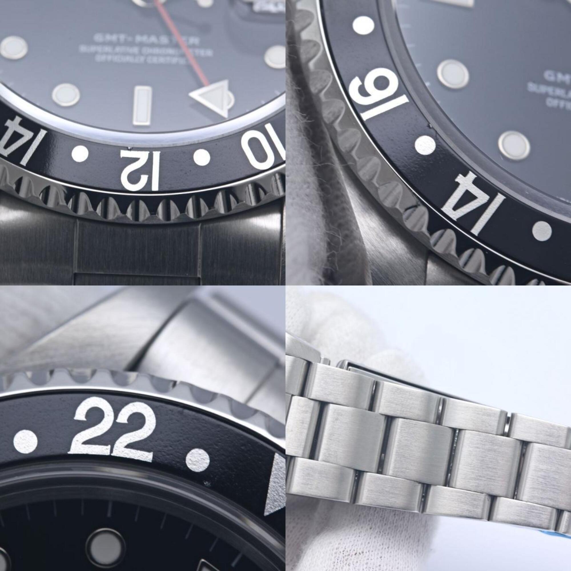 ROLEX GMT-Master II met enkele gesp 16700, volledig met tritium, herenhorloge, roestvrij staal 40372