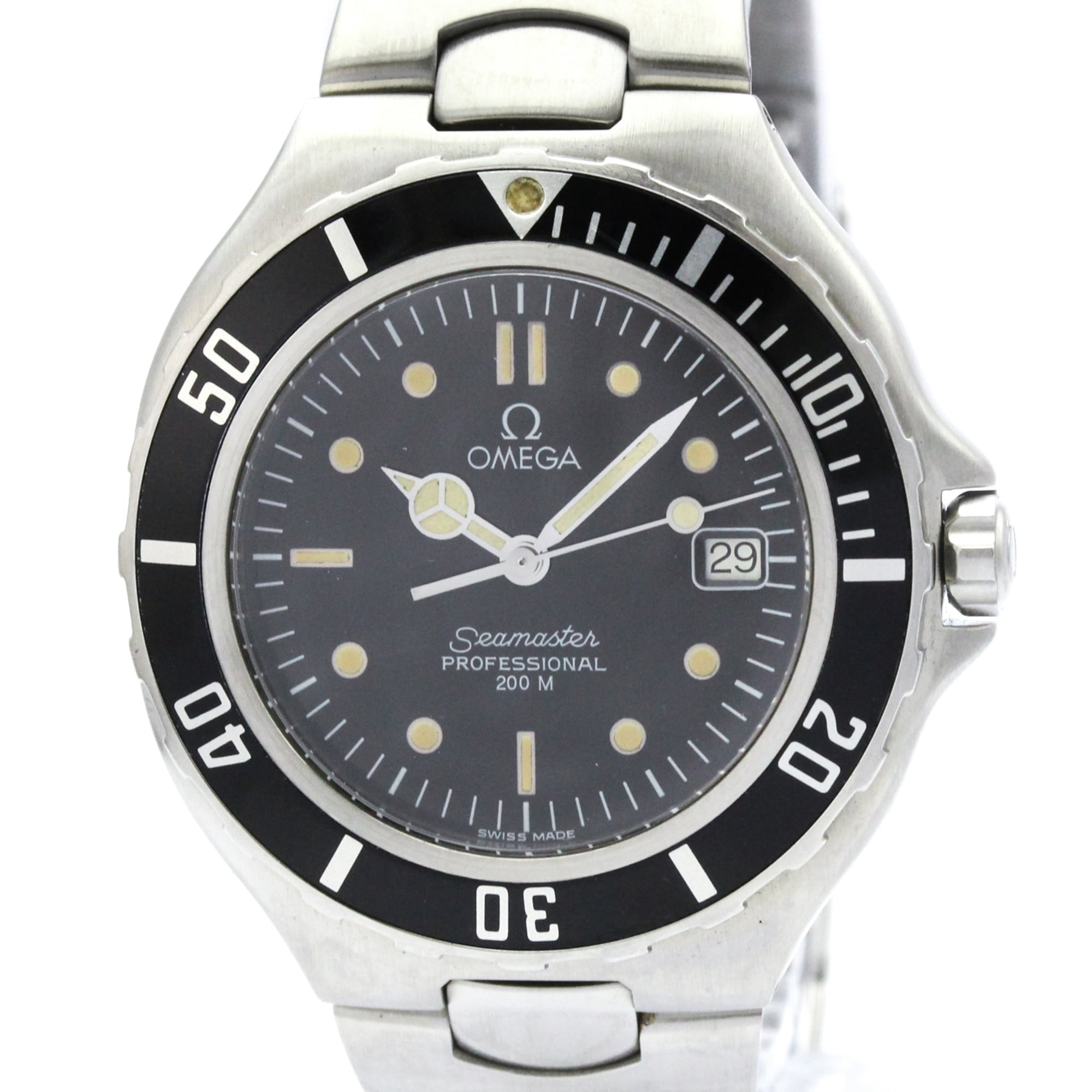 OMEGA Seamaster Professional 200M Quartz Mens Watch 396.1052 Polished