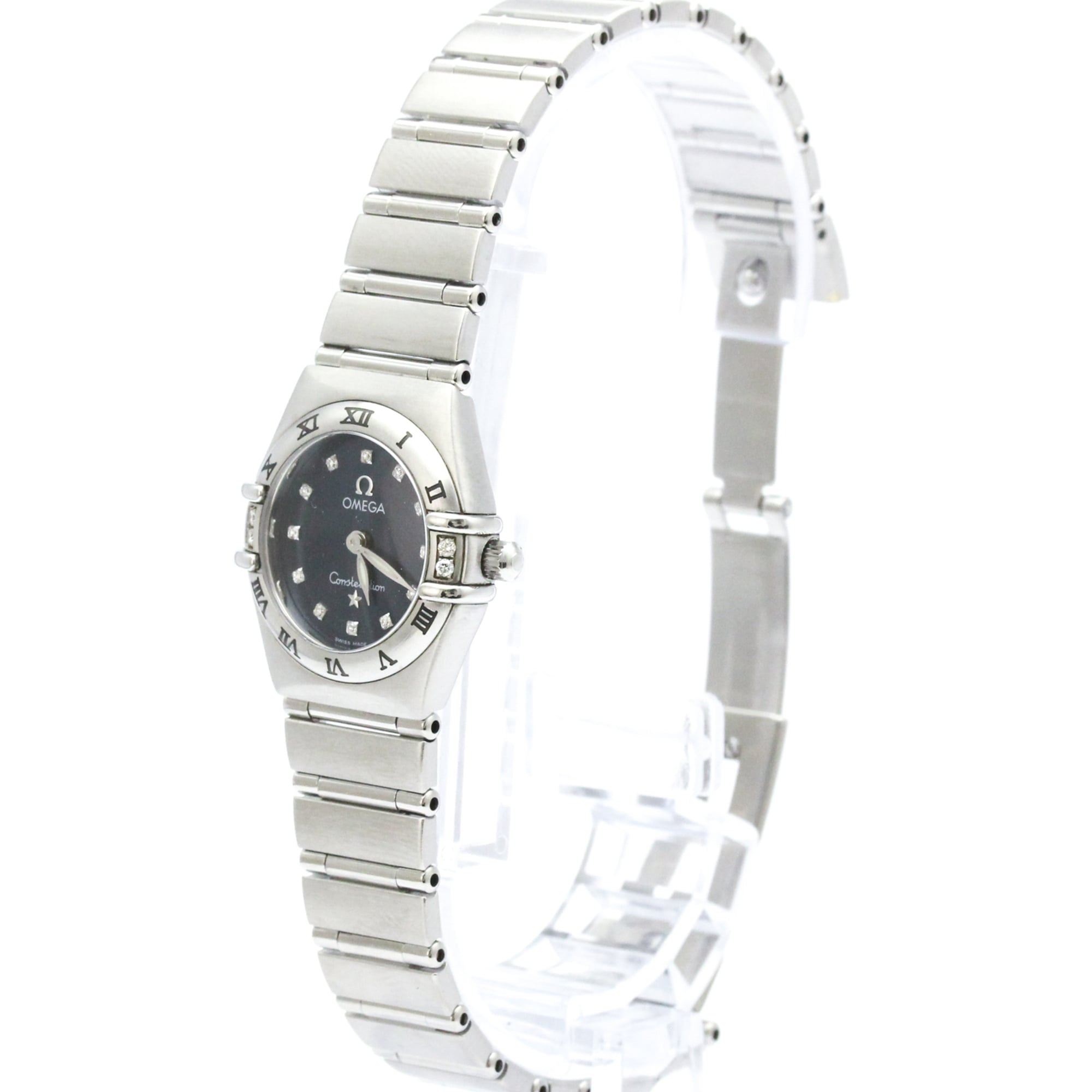 Omega Constellation 1567.89 Blue Dial 22mm Watch