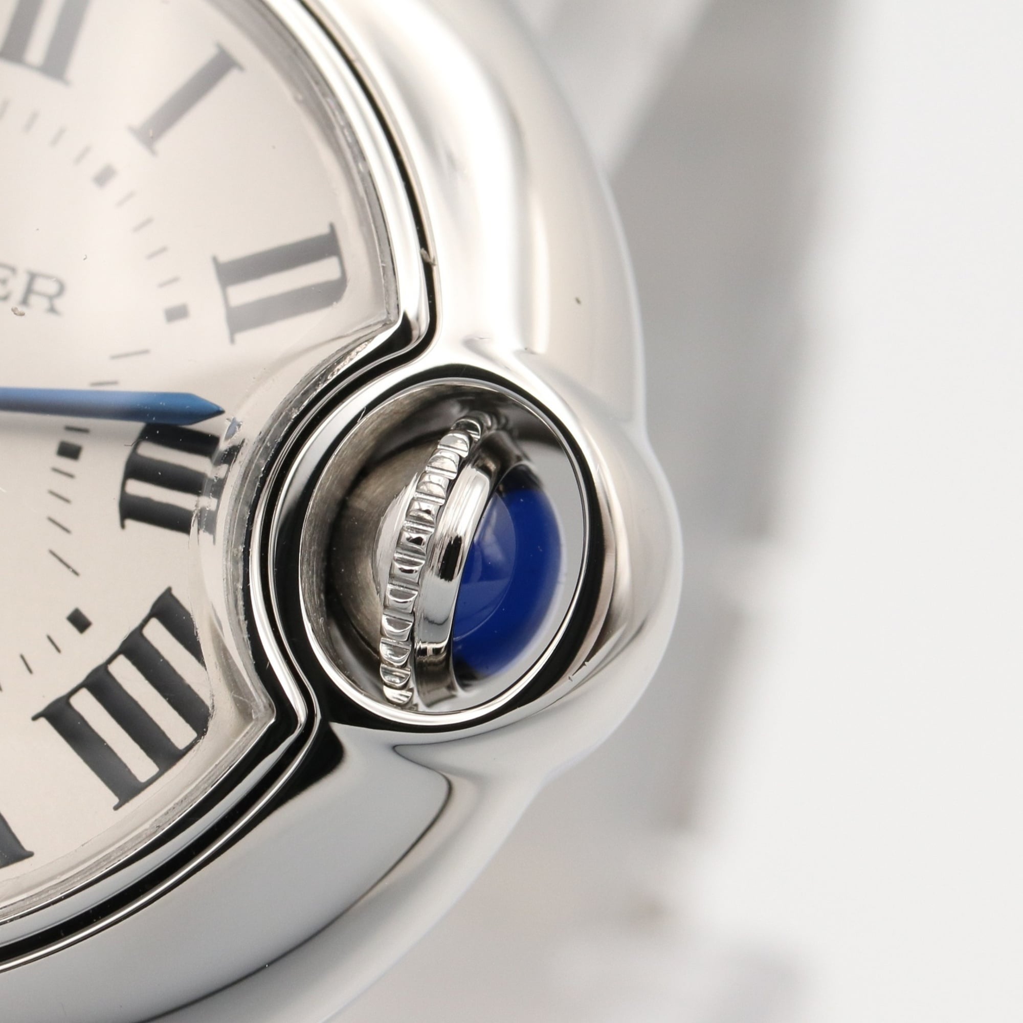 Cartier Ballon Bleu SM W69010Z4 Silver Dial 28mm Watch