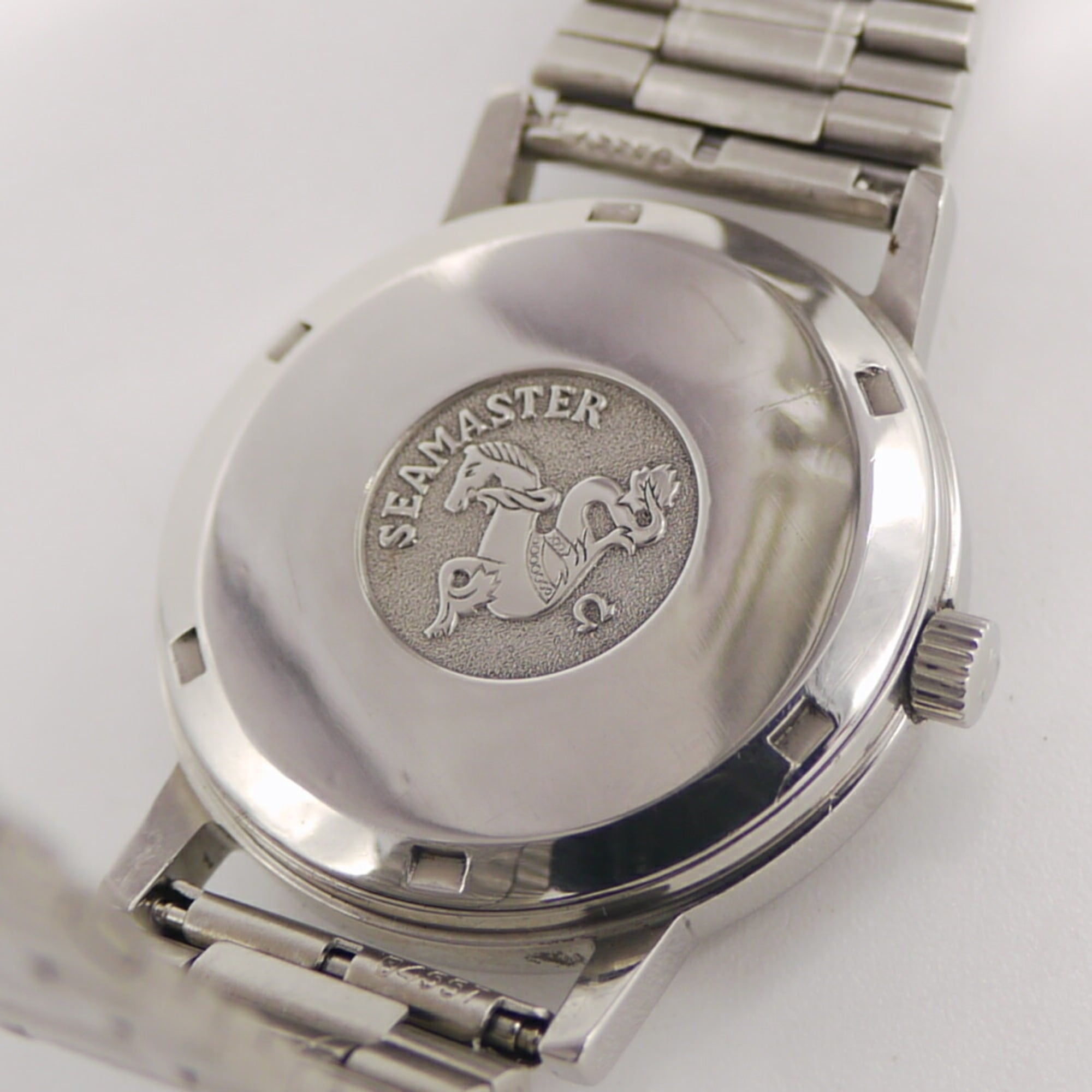 OMEGA Seamaster Uhr Handaufzug Silber Zifferblatt