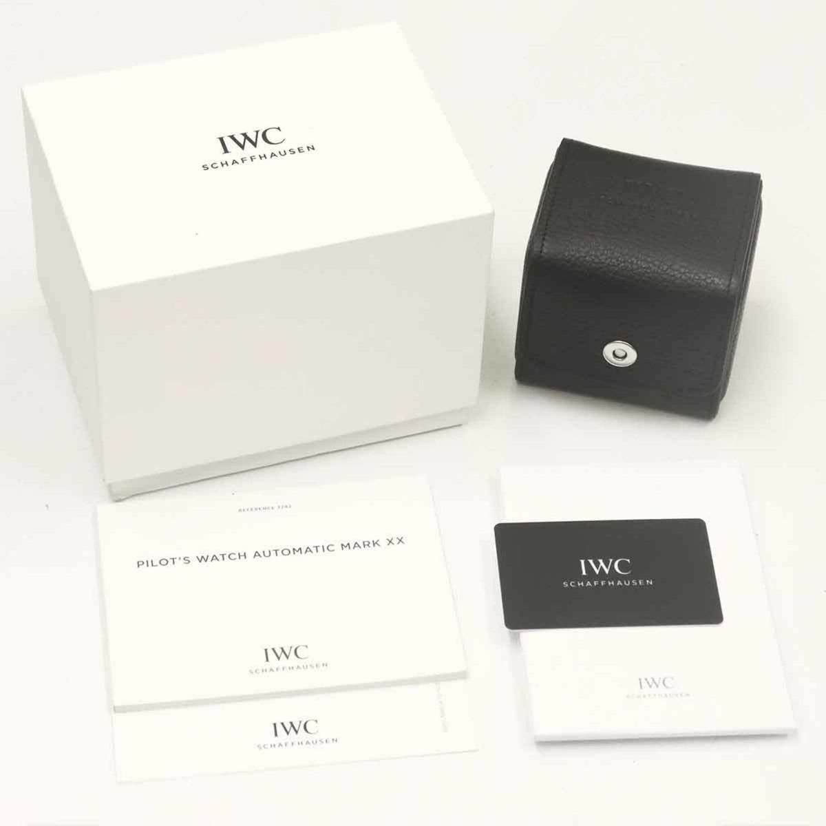 IWC Pilot Mark XX Petit Prince IW328301 mit blauem Zifferblatt 40mm Uhr