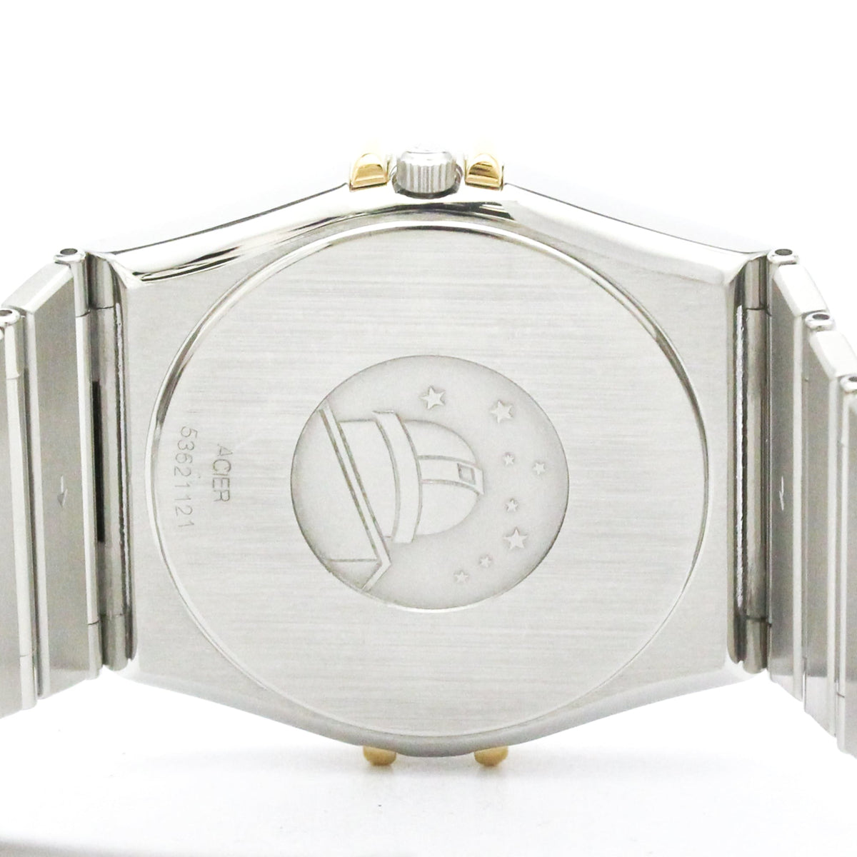 Montre Omega Constellation 3961080, cadran doré, 33 mm