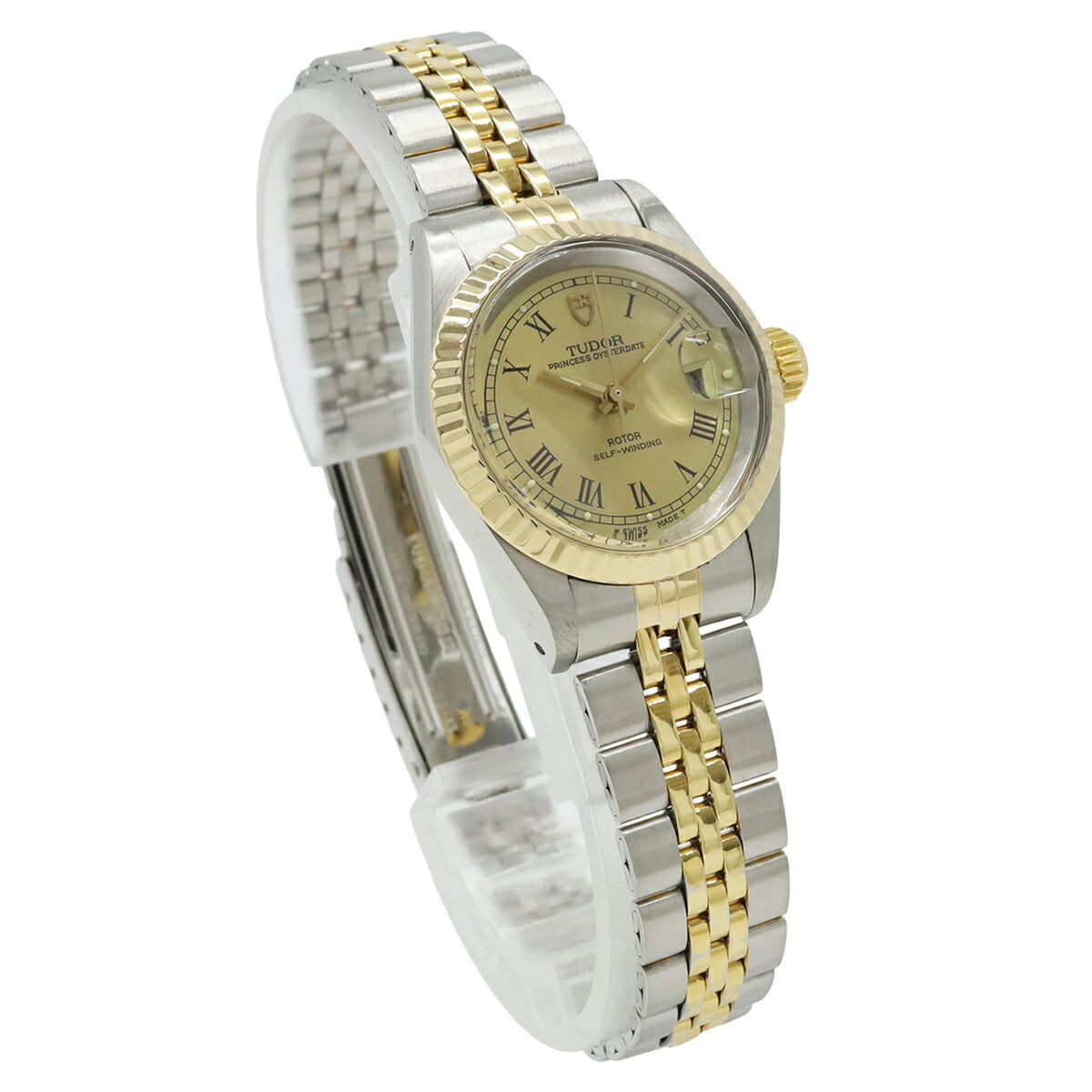 Montre Tudor Princess Oysterdate Champagne avec cadran de 25 mm