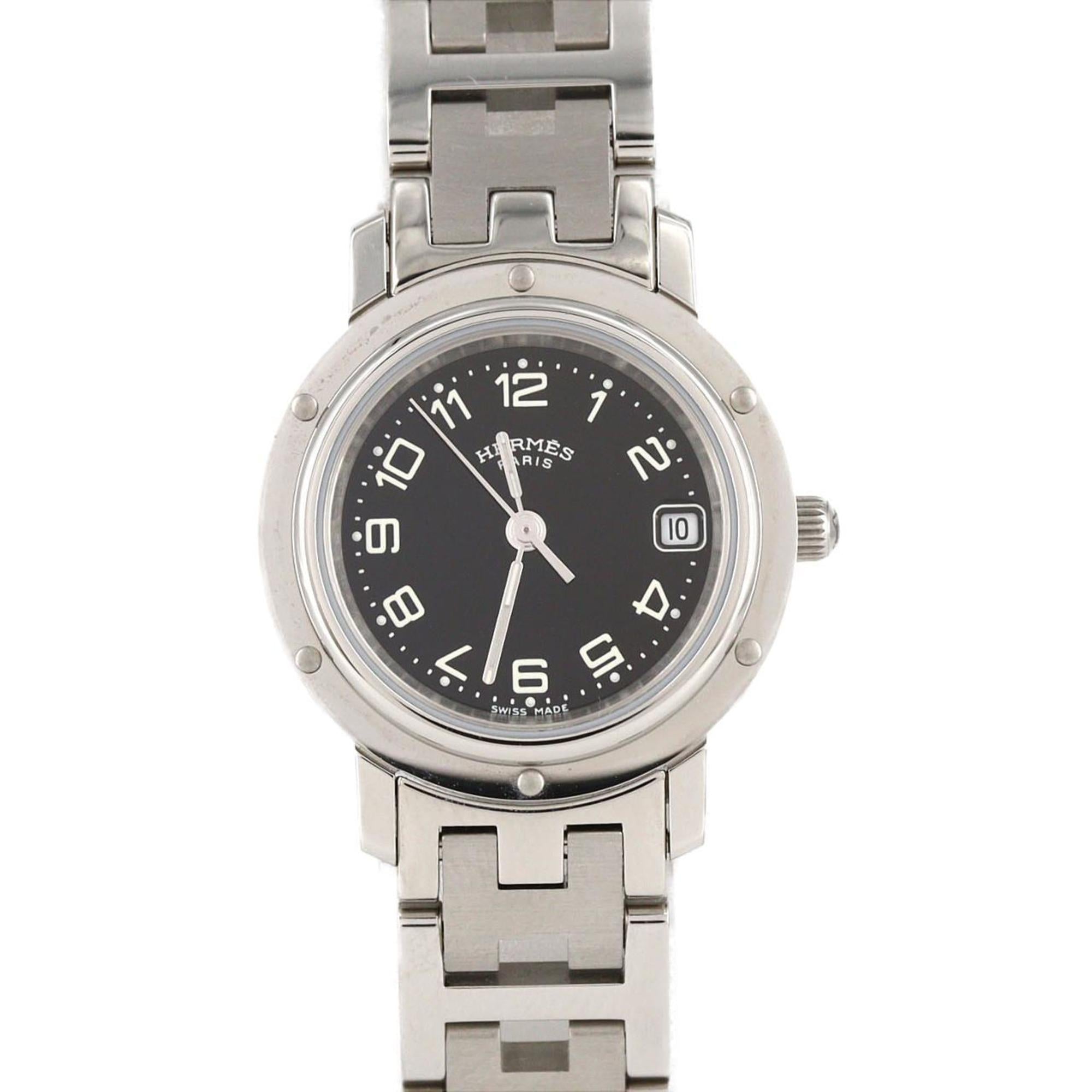 HermÃ¨s Clipper CL4.210 Stainless Steel Quartz Watch