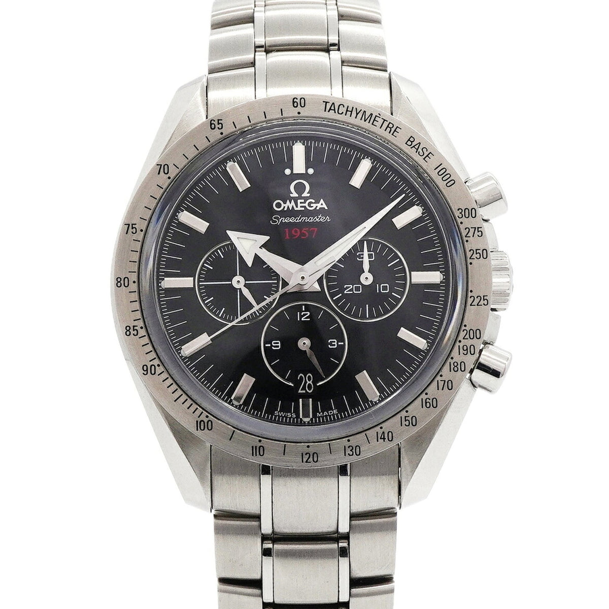 Omega Speedmaster Broad Arrow 321.10.42.50.01.001 Schwarz Zifferblatt 42 mm Uhr