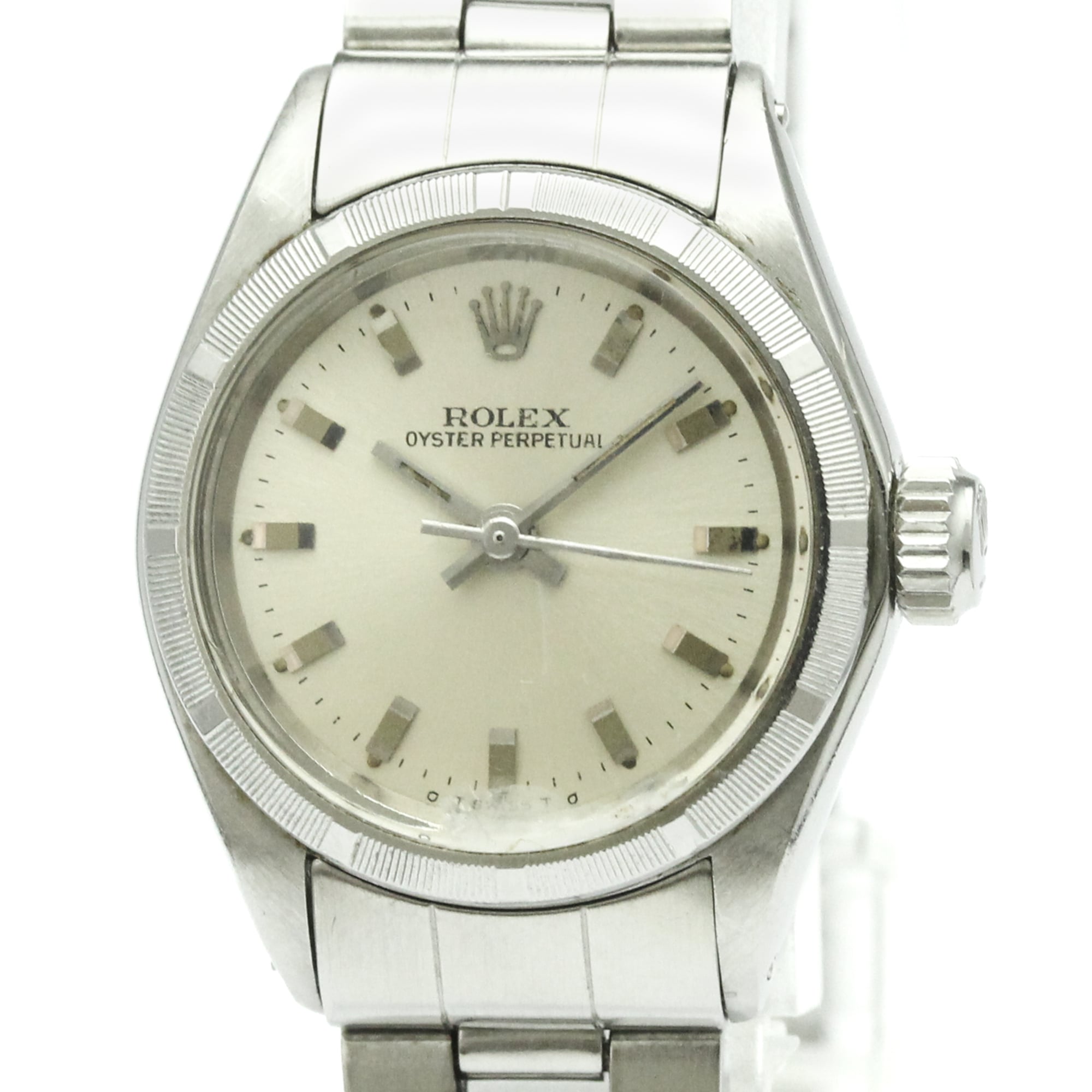 ROLEX Oyster Perpetual 6623 Steel Automatic Ladies Vintage