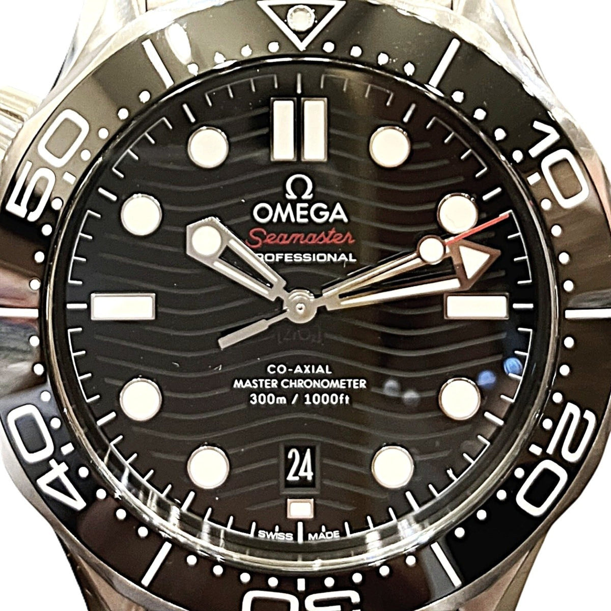 Omega Seamaster Diver 300 210.30.42.20.01.001 Black Dial 42mm Watch