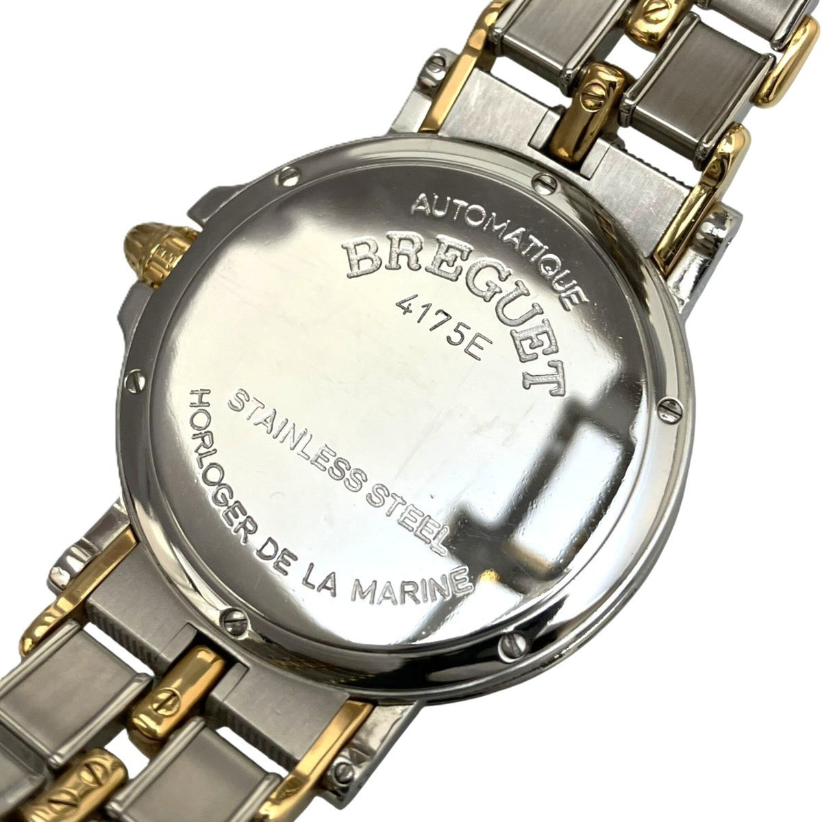 Montre Breguet Marine 4400SA/12/X70 à cadran doré, 33 mm