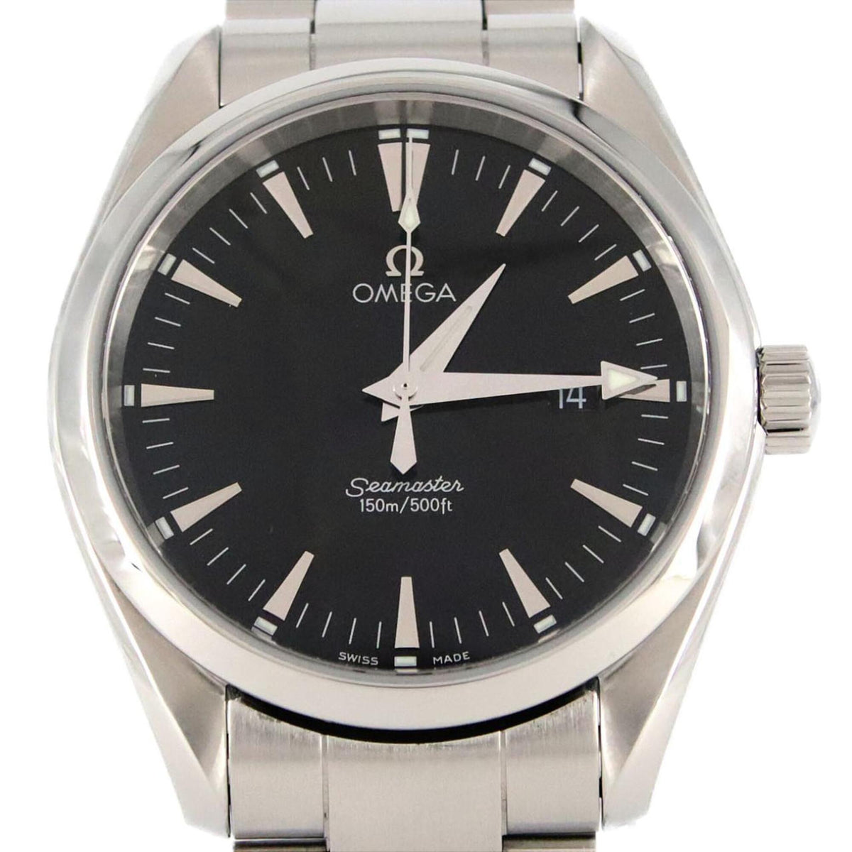 Omega Seamaster Aqua Terra 2517.5 Black Dial 39mm Watch