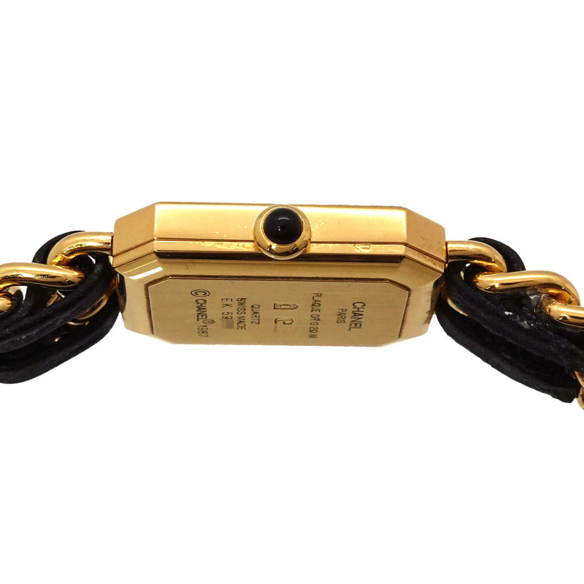 Chanel Premiere H0001 Black Dial 20mm Watch