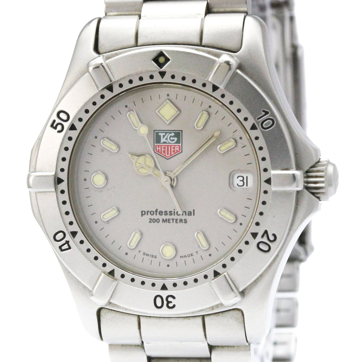 TAG Heuer Professional WE1211-R Silber Zifferblatt 35 mm Uhr
