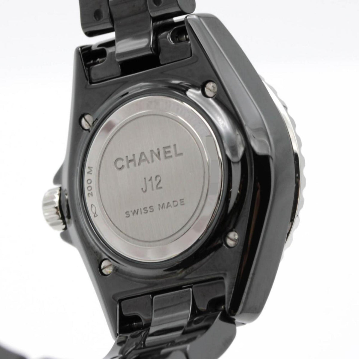 Chanel J12 Phantom 33mm H6346 Black Dial 33mm Watch
