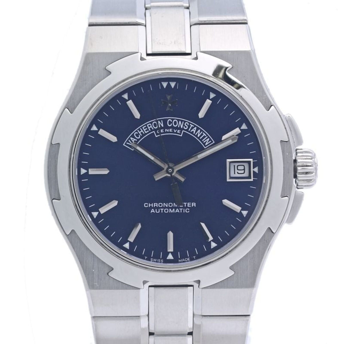 Vacheron Constantin Overseas Large 42040/423A-8460, blaues Zifferblatt, 37 mm Uhr