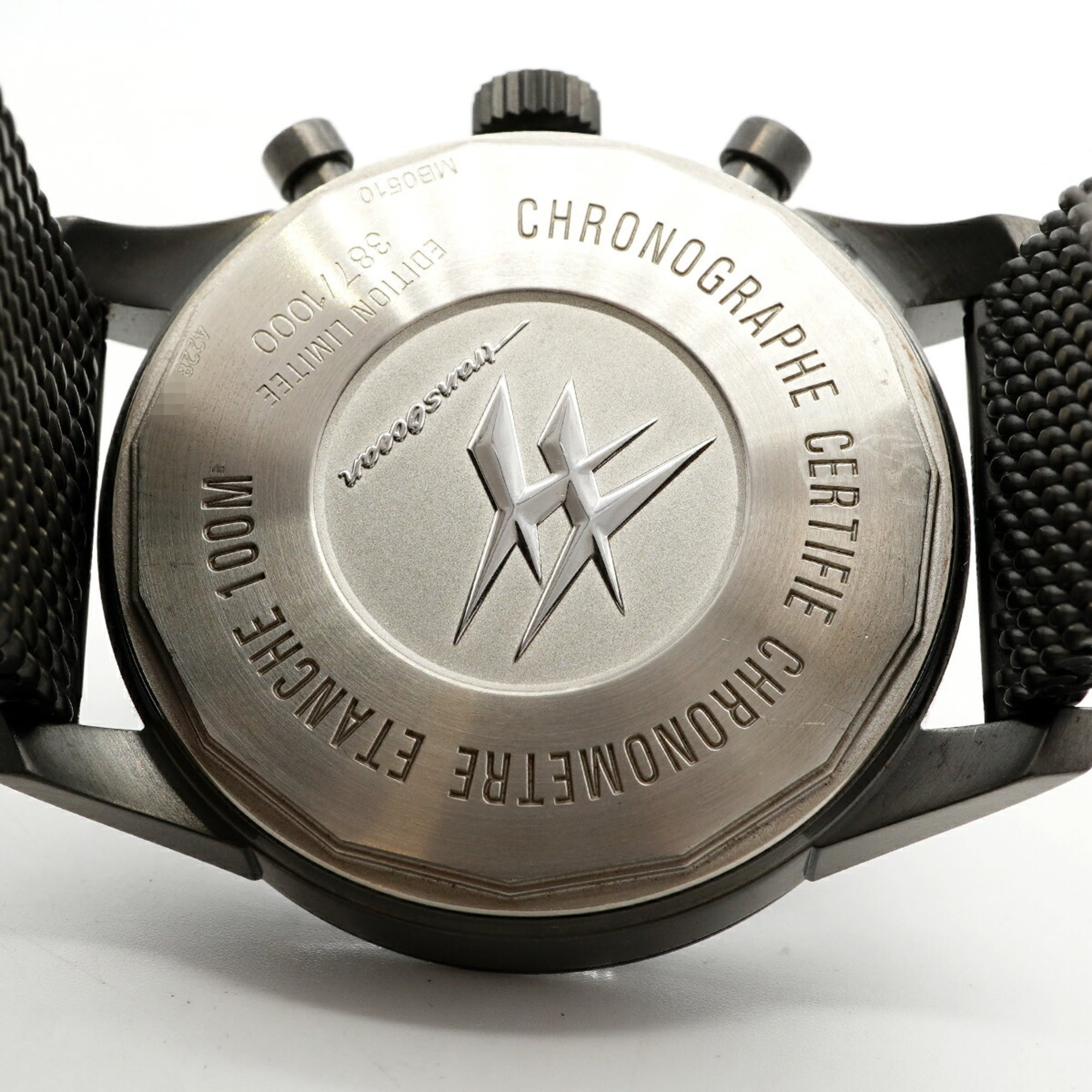 Breitling Transocean Unitime Pilot Limited Edition (1000 pieces) MB0510 Black Dial Men's Watch