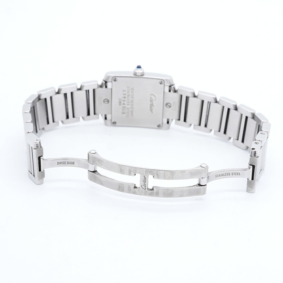 Cartier Tank Française SM W51008Q3 Ivory Dial 20mm Watch