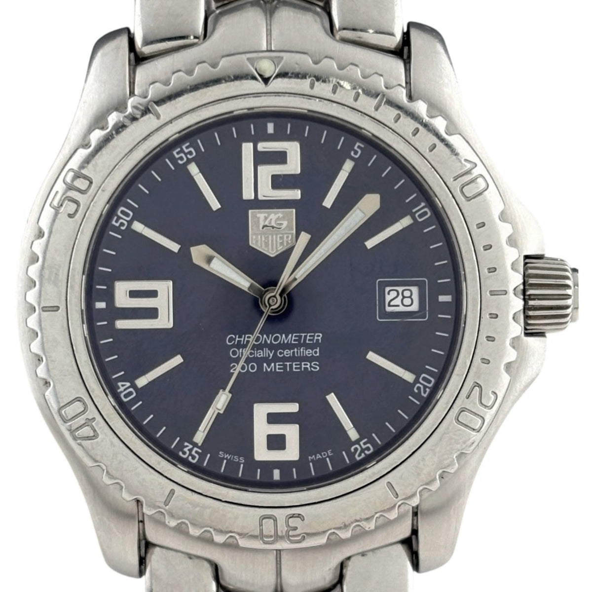 TAG Heuer Link WT5112, blaues Zifferblatt, 41 mm Uhr