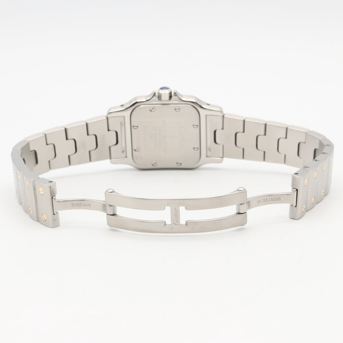 Cartier Santos Galbee SM W20012C4 Silver Dial 23mm Watch