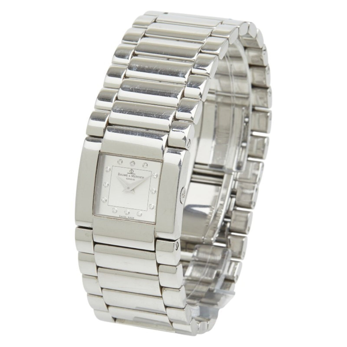 Montre Baume & Mercier Catwalk MV045197, cadran argenté, 24 mm