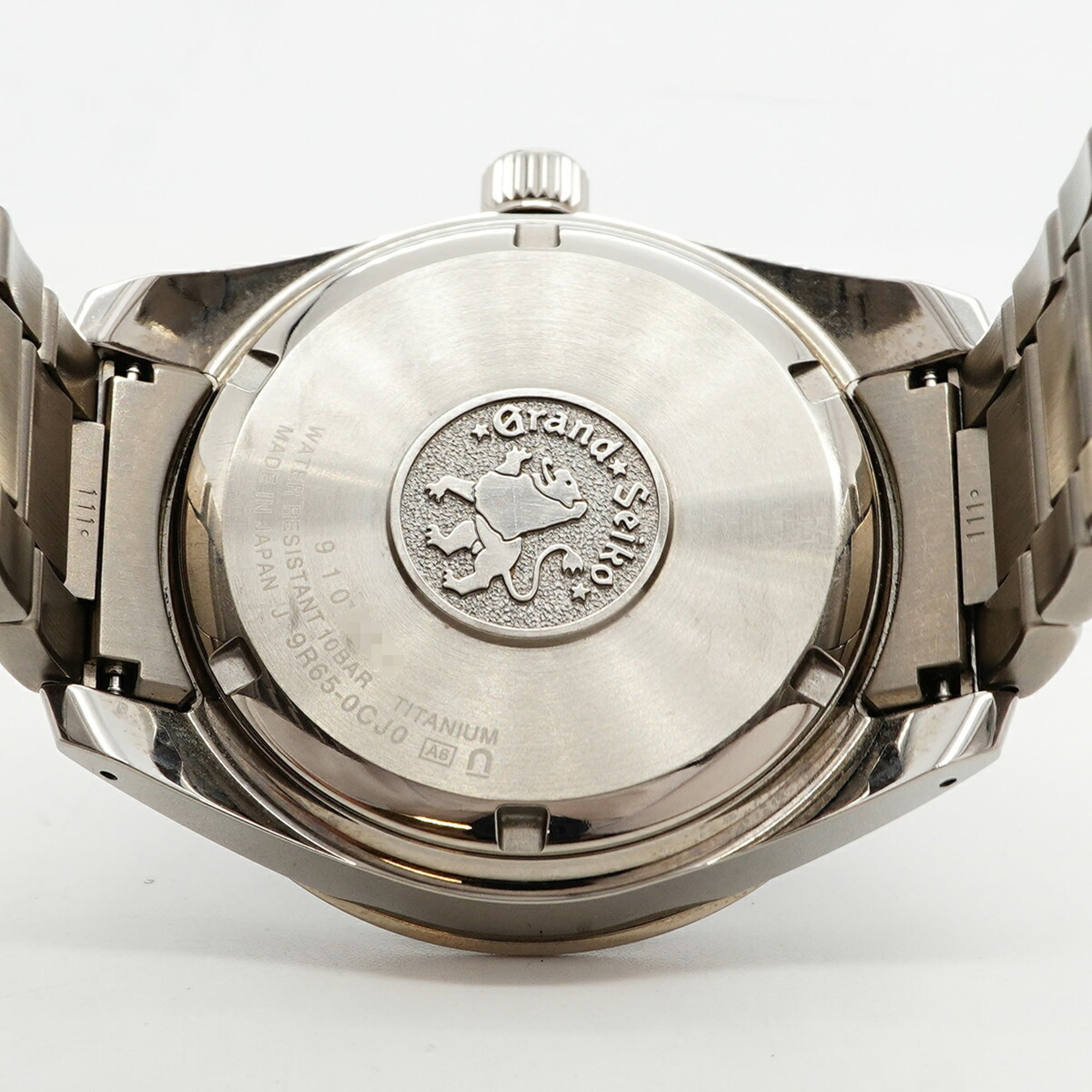 Seiko Grand Spring Drive SBGA349 9R65-0CJ0 Black Dial