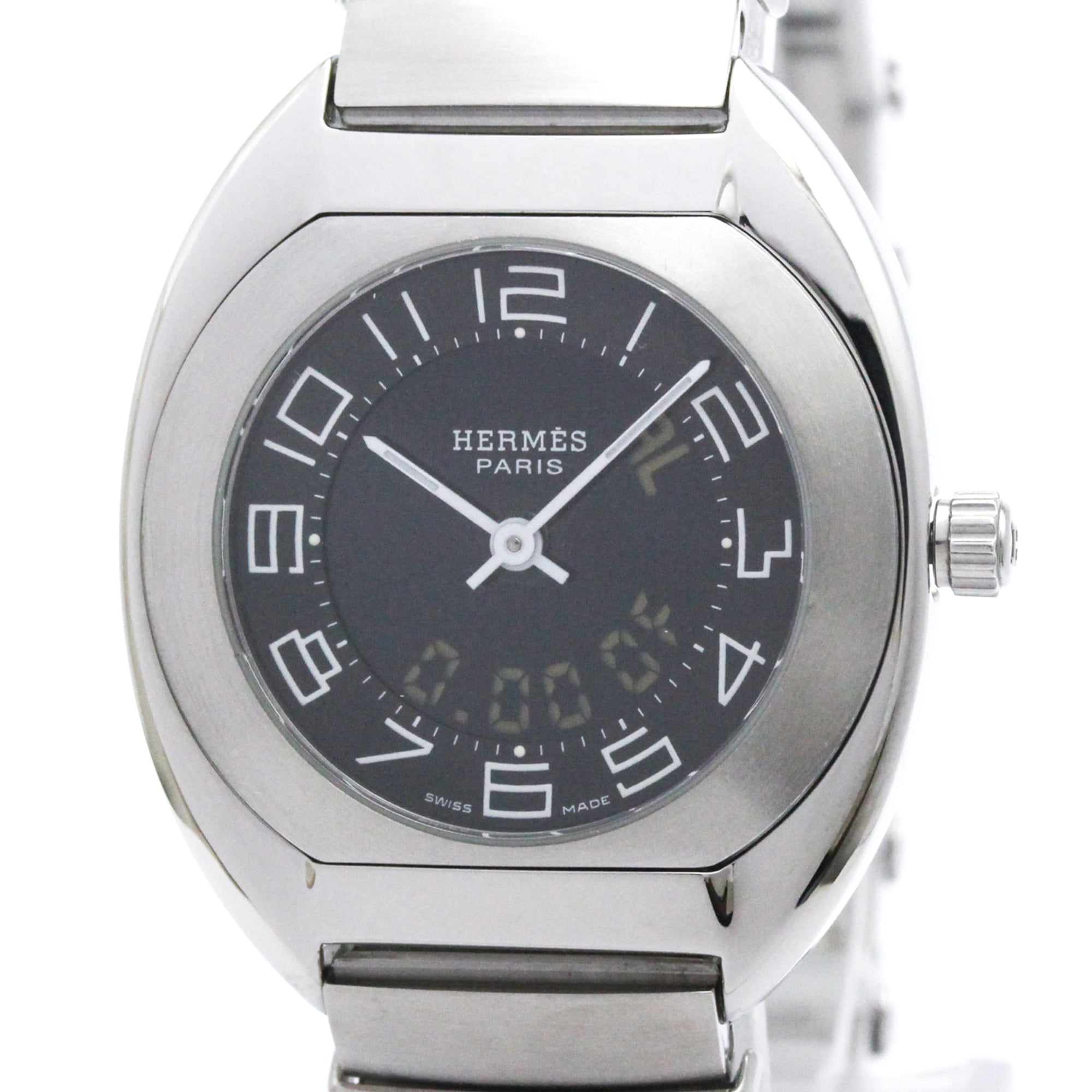 Hermes Espace ES1.210 Black Dial 31mm Watch