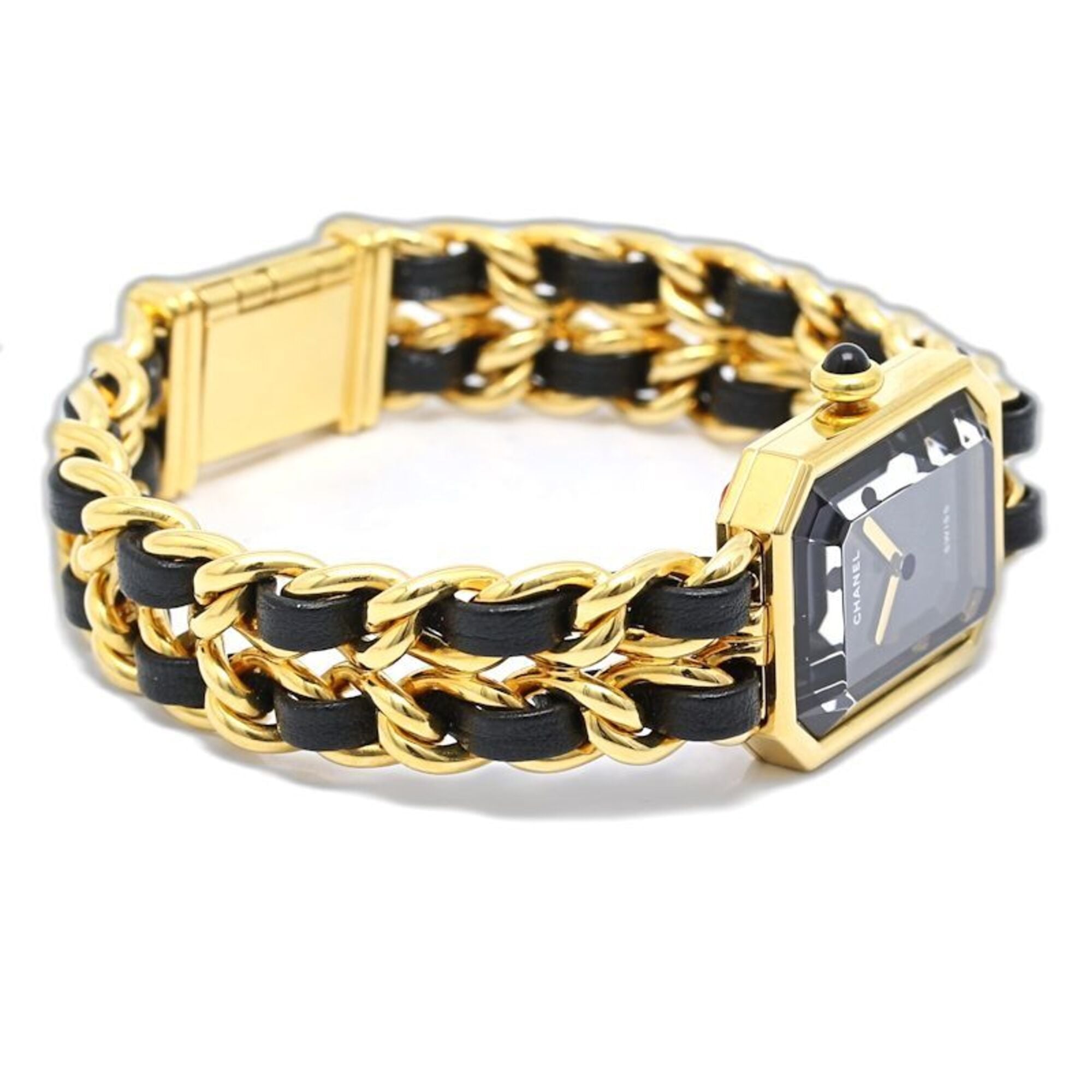 Chanel Premiere H0001 483011003 Black Dial 20mm Watch