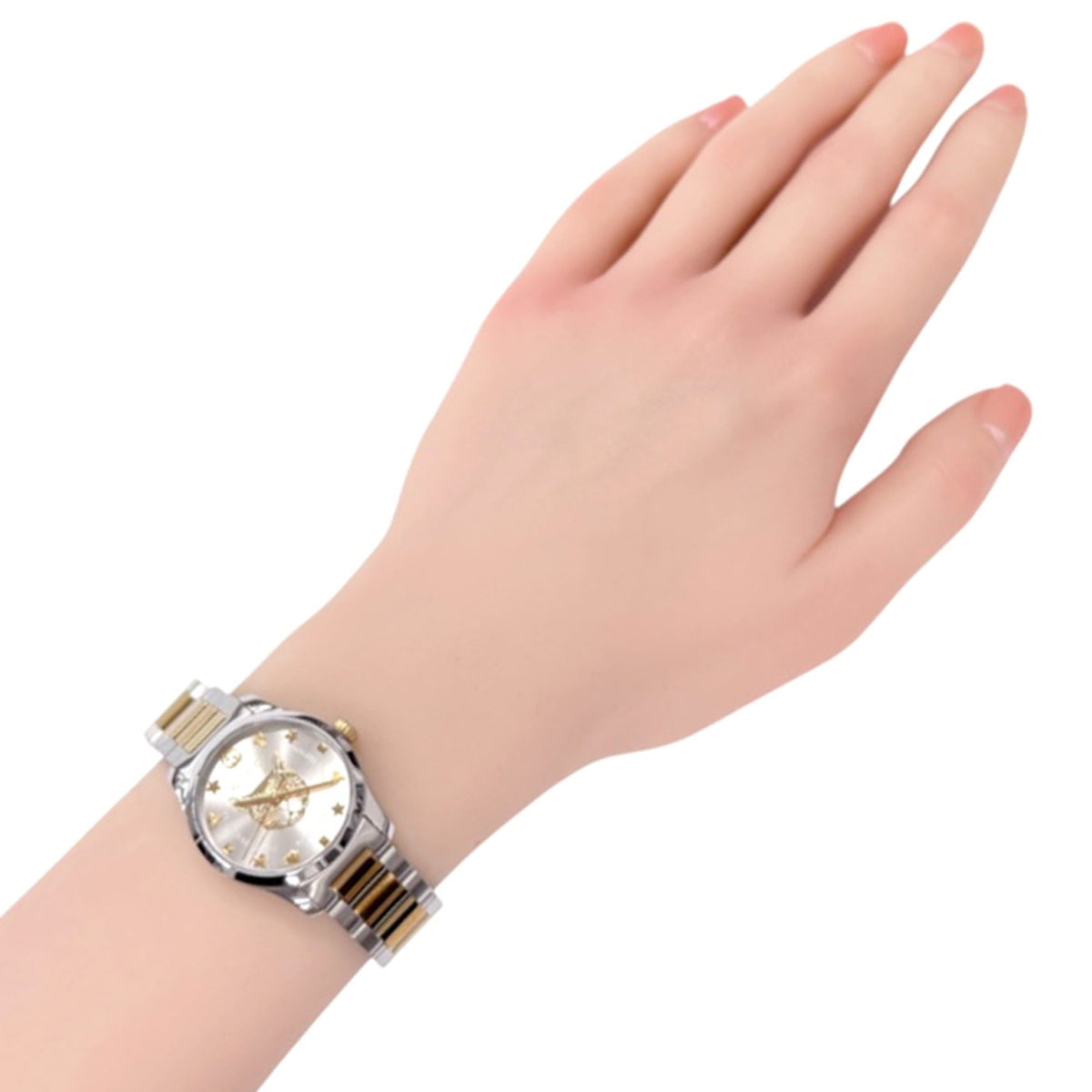 Gucci G-Timeless YA126596 Silber Zifferblatt 27 mm Uhr