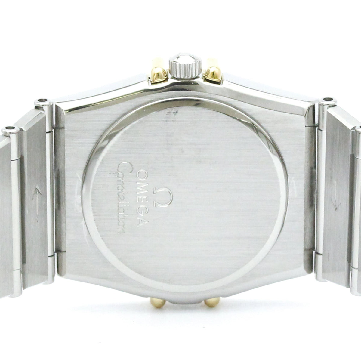 Omega Constellation 795.1080 horloge met gouden wijzerplaat, 22 mm