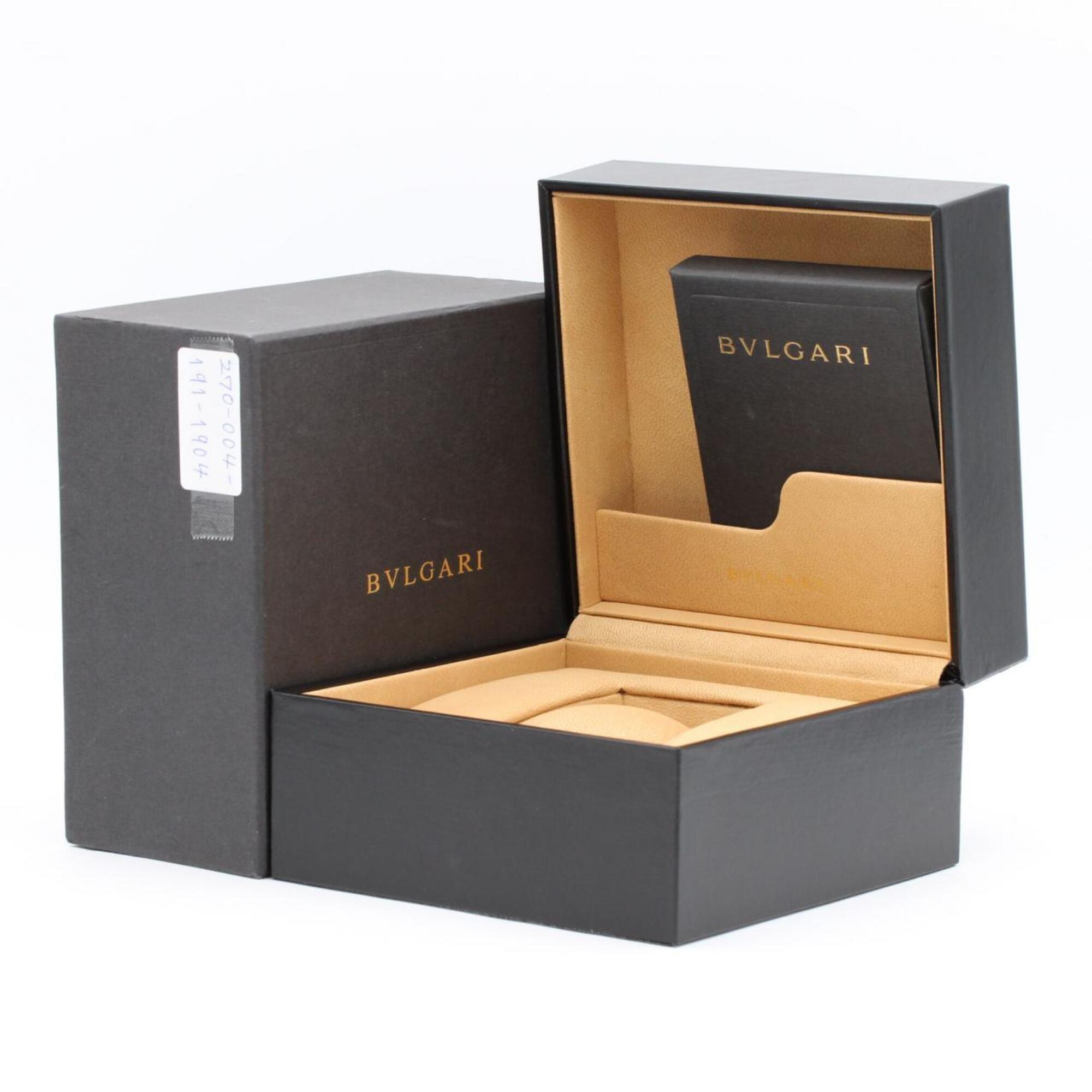 Montre Bulgari Solotempo ST29S ST29BSSD en acier inoxydable Quartz