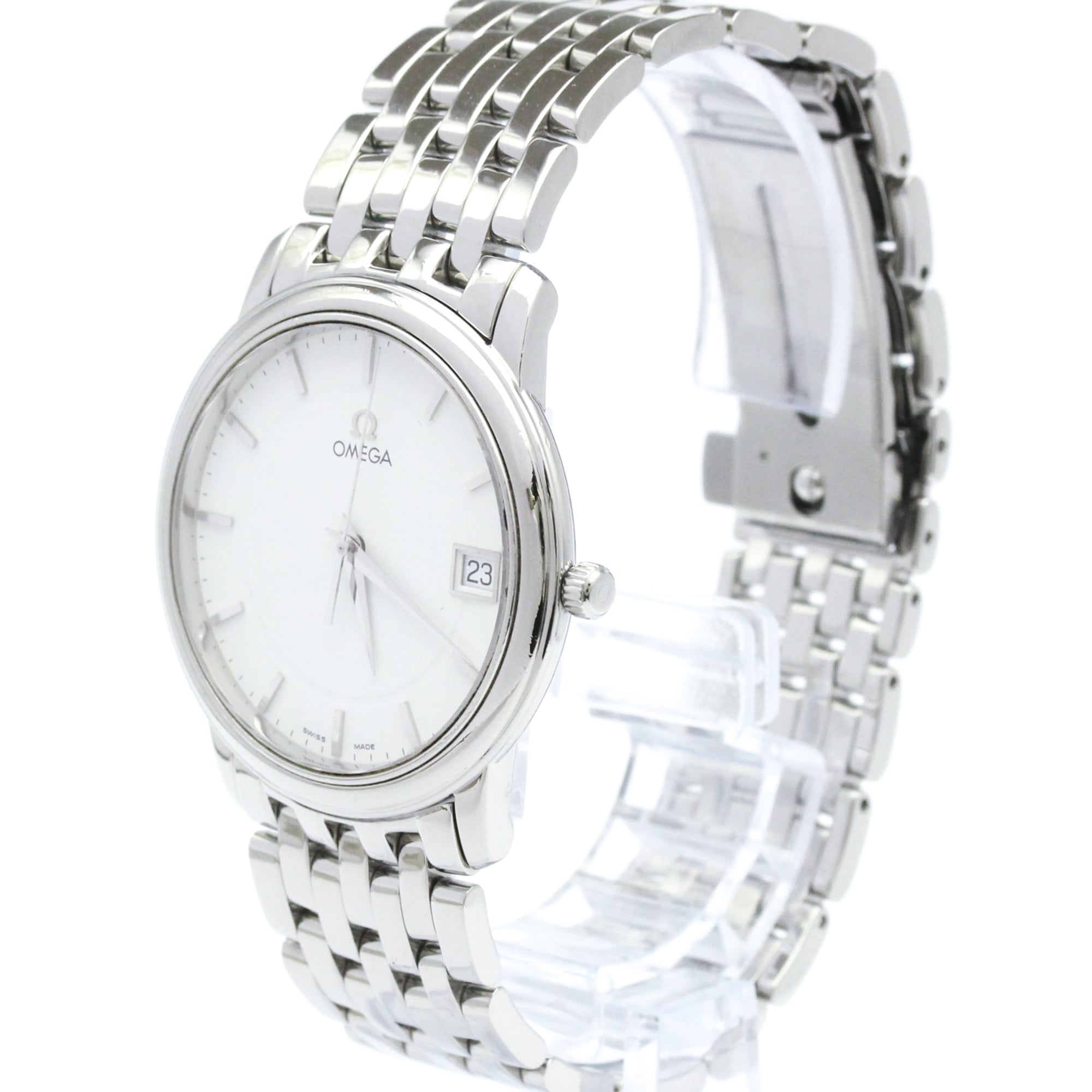 Omega De Ville 4510.21 White Dial 34mm Watch