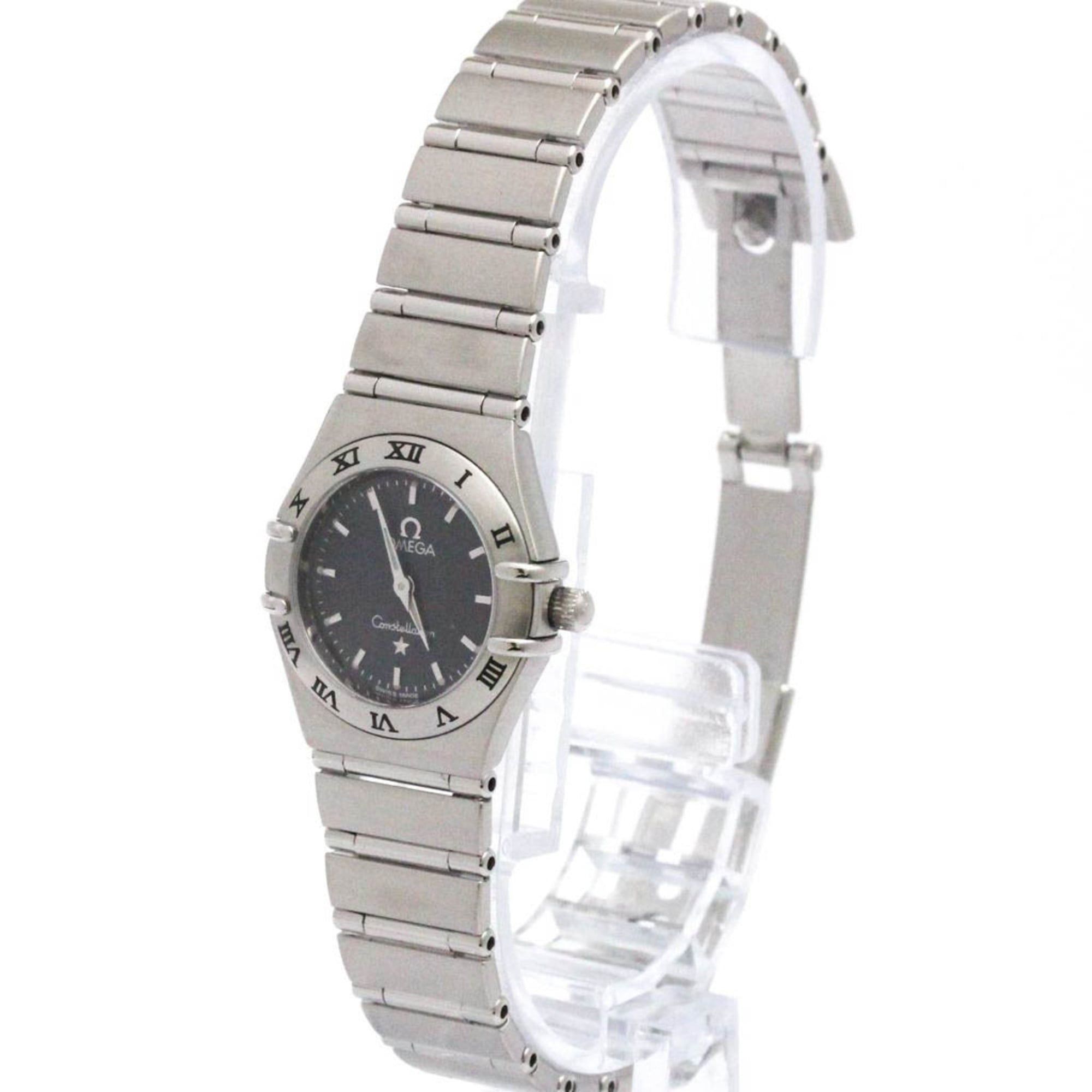 OMEGA Constellation Steel Quartz Ladies Watch 1562.40 Polished