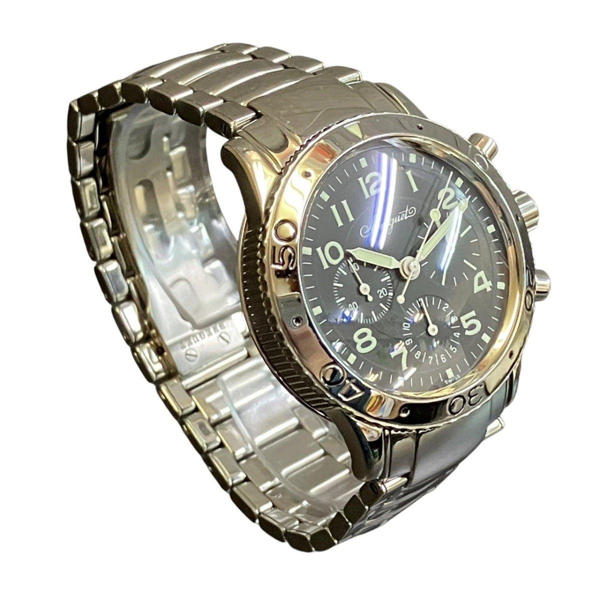 Montre Breguet Aeronavale 3800 Noir Cadran 39mm