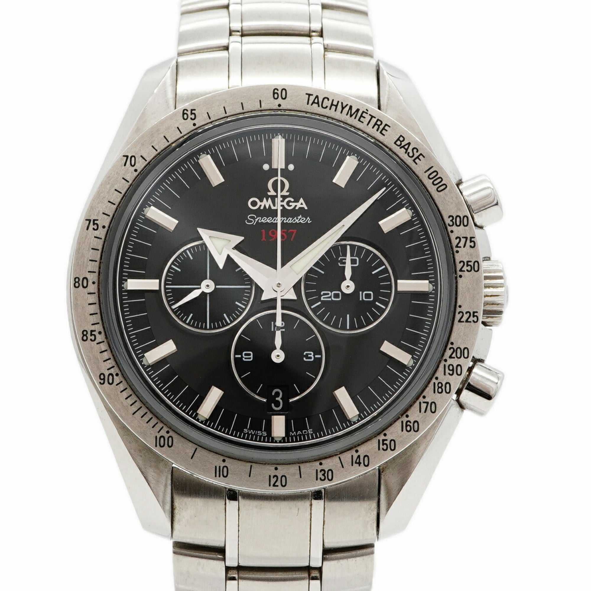 Omega Speedmaster Broad Arrow 321.10.42.50.01.001 Black Dial Men's Watch