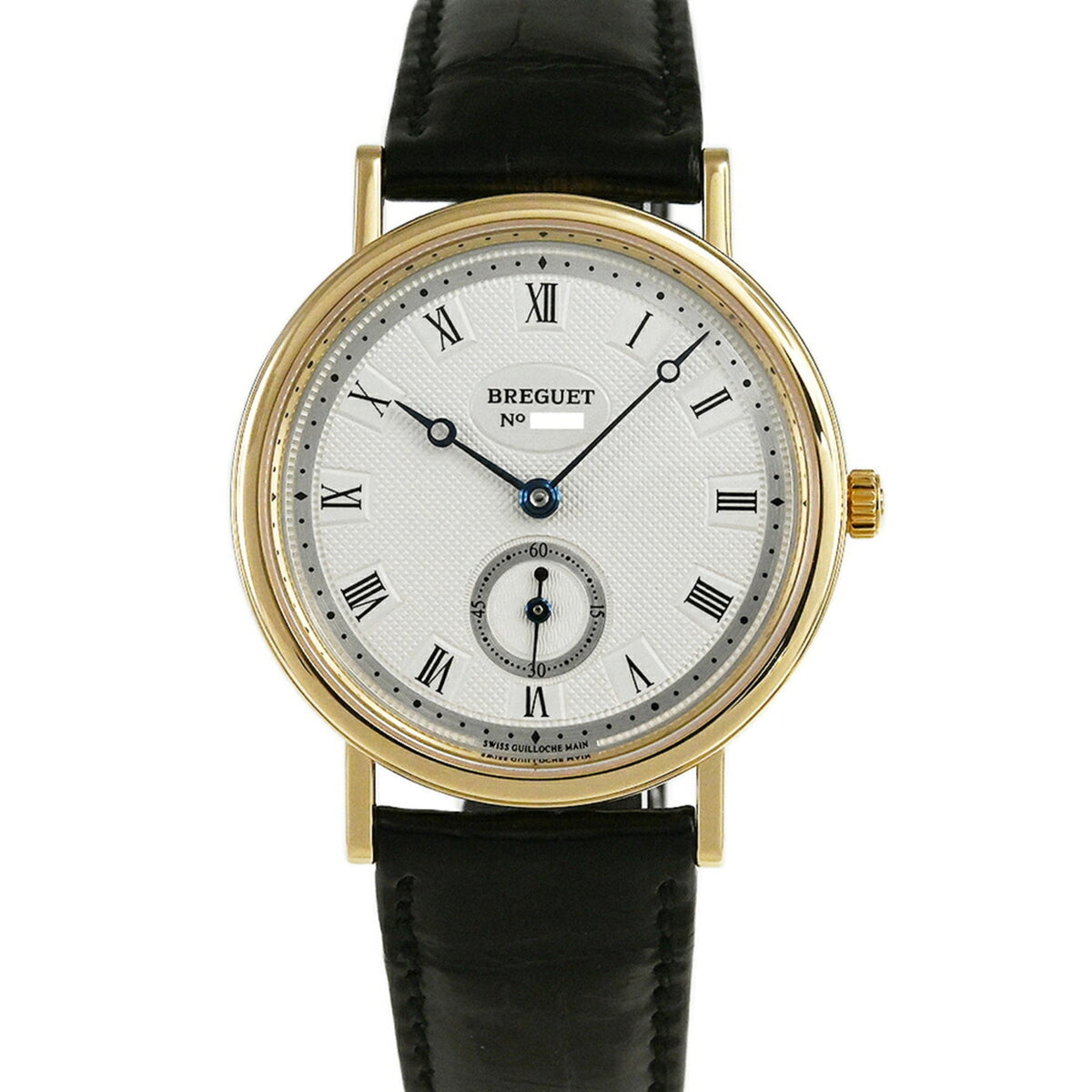 Montre Breguet Classic 3910BA/15/984, cadran argenté, 34 mm