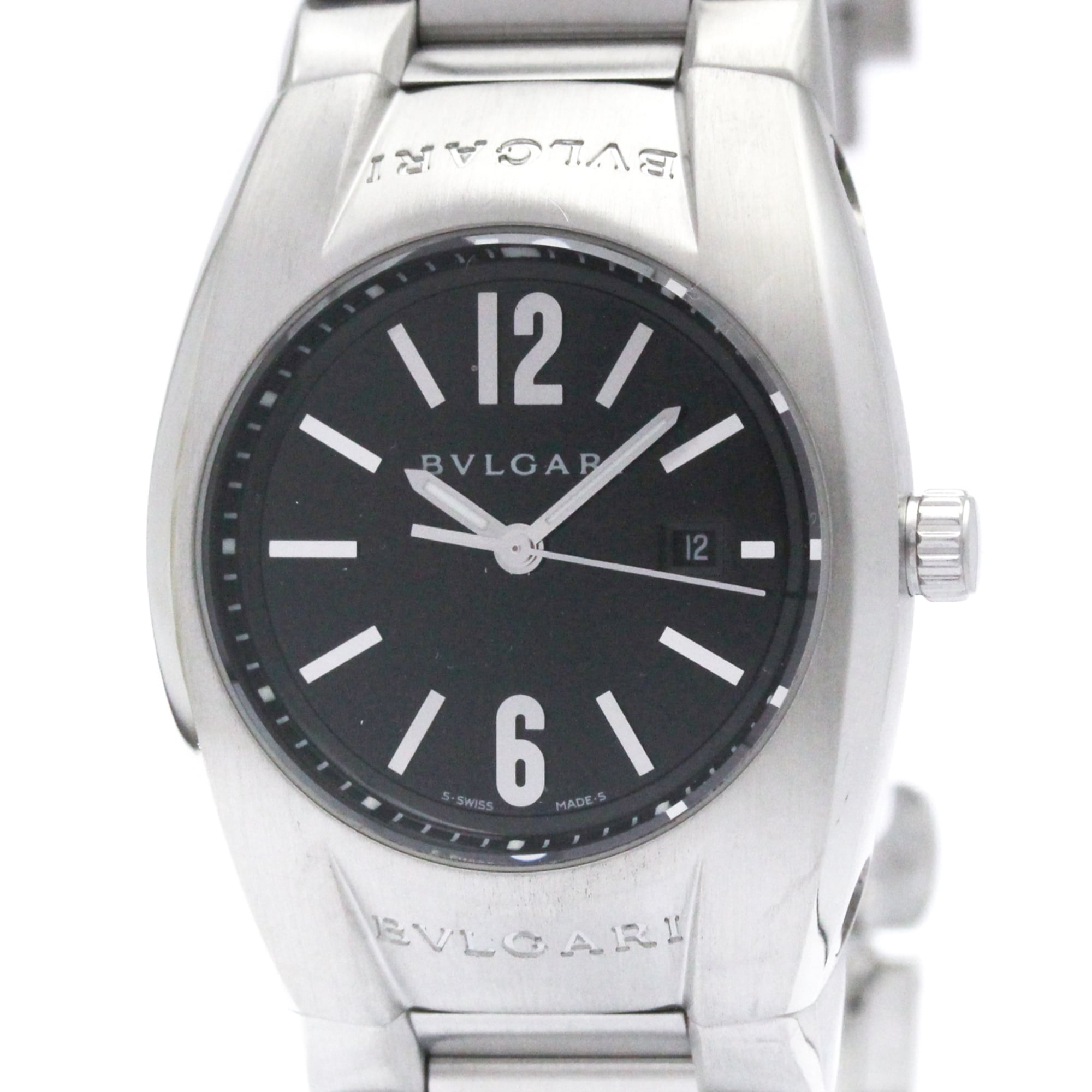 Bulgari Ergon EG30S Black Dial 30mm Watch