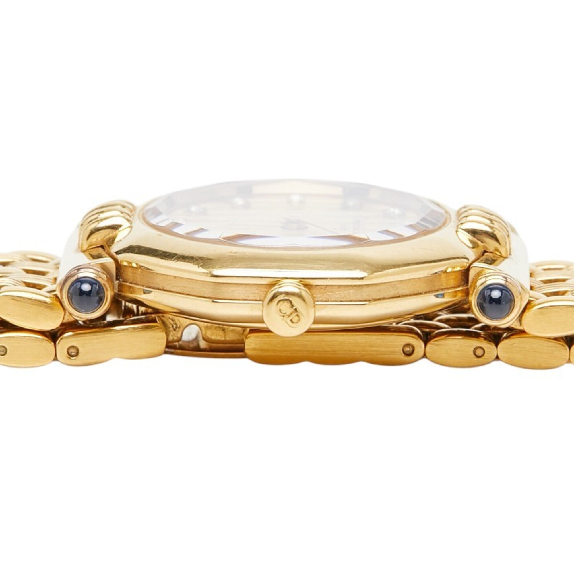 Montre Christian Dior « Dior Octagon » D64, cadran doré, 25 mm